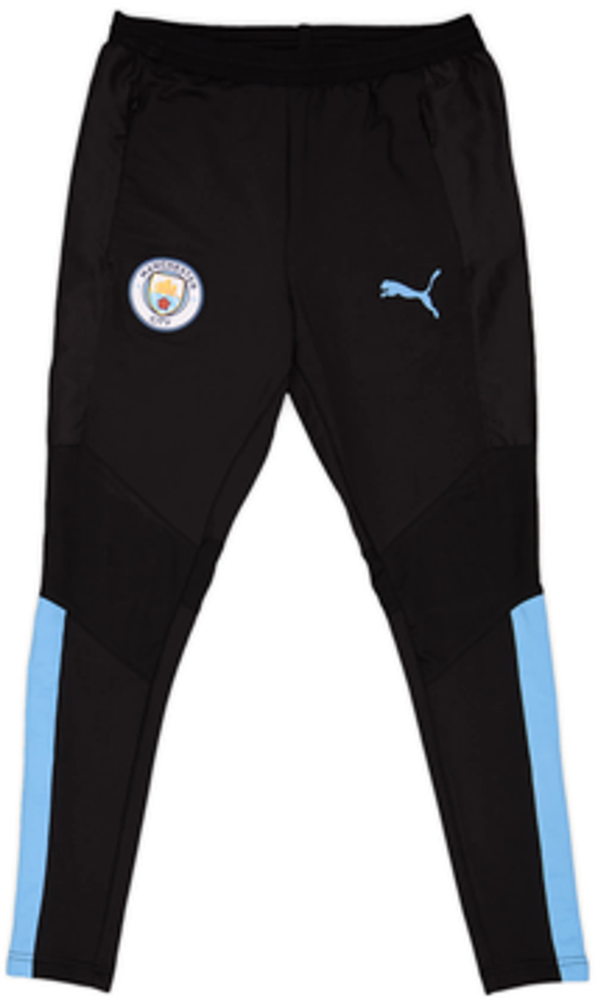 2019-20 Manchester City Puma Track Pants/Bottoms - 8/10 - (L)