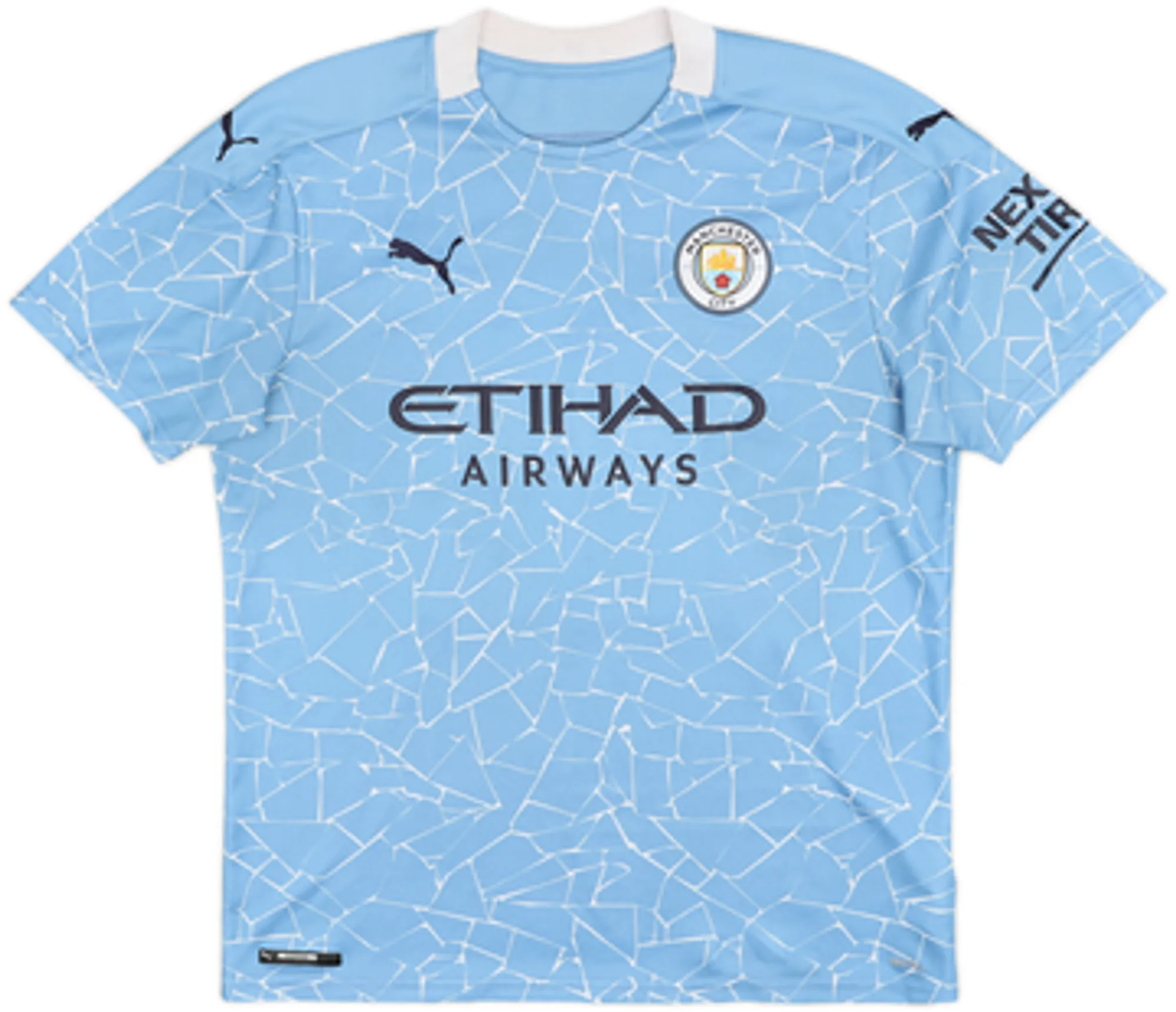 2020-21 Manchester City Home Shirt Bernardo #20 - 5/10 - (L)
