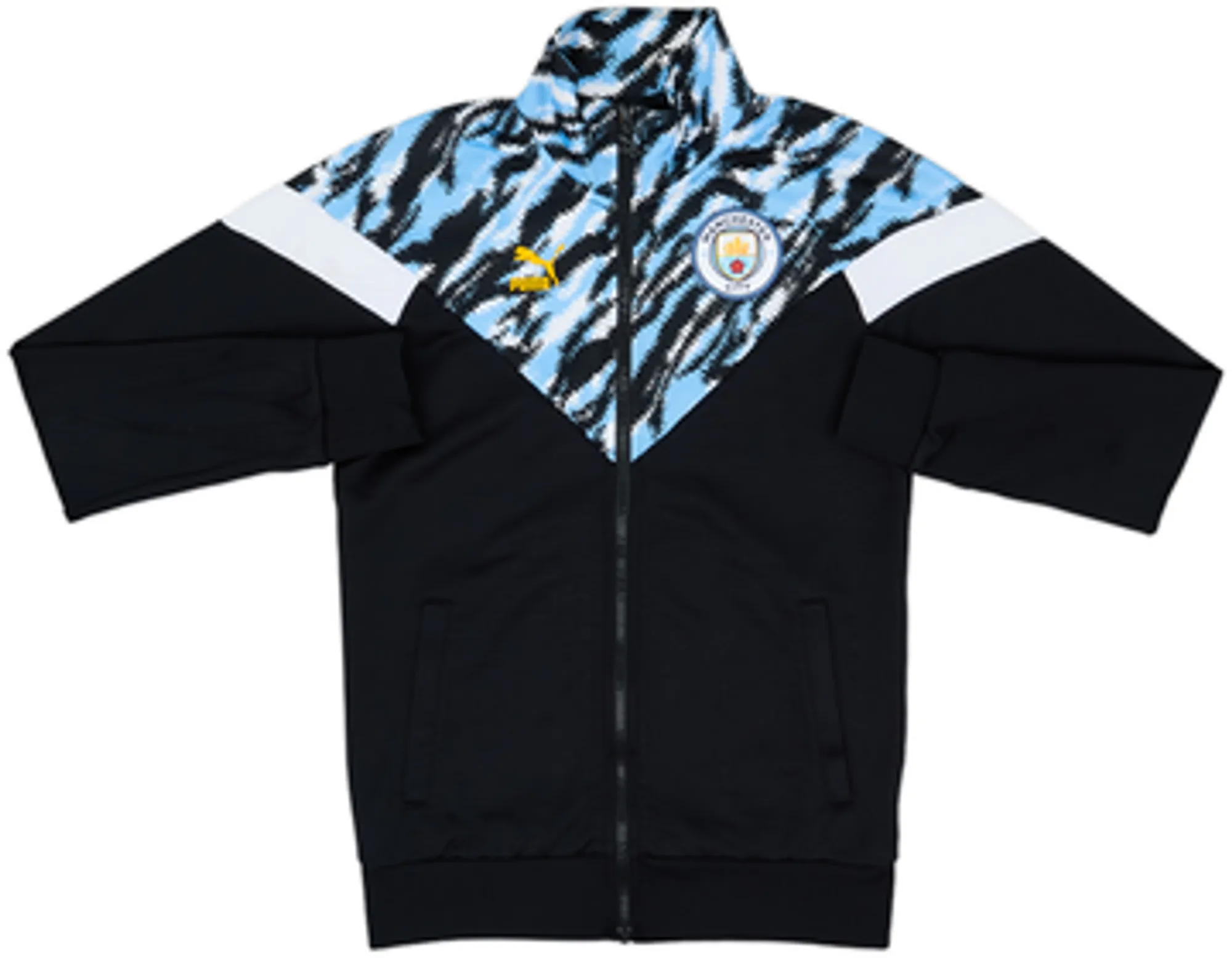 2020-21 Manchester City Puma Icon Tracksuit - 8/10 - (XS)
