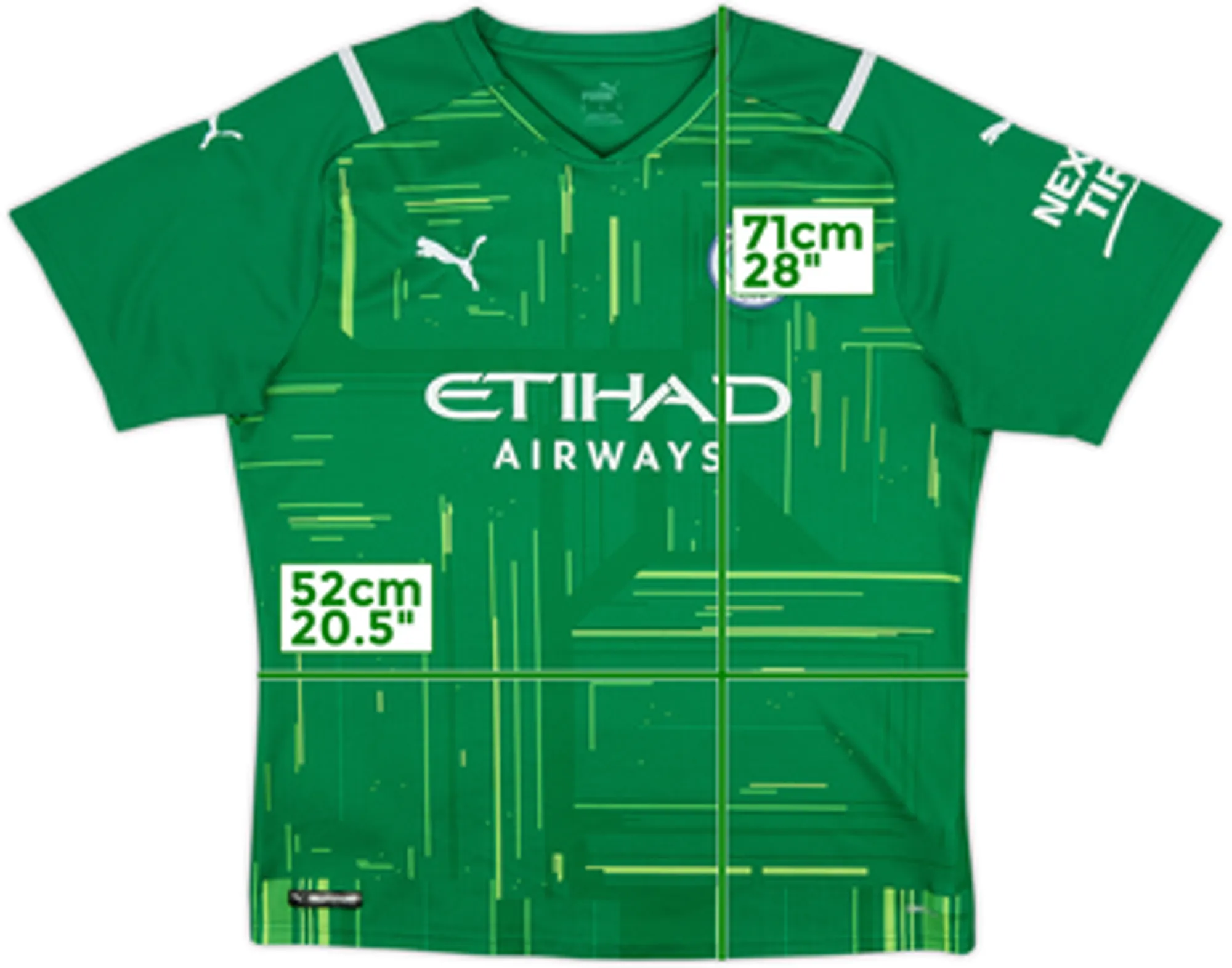2021-22 Manchester City GK Authentic S/S Shirt - 9/10 - (XL)