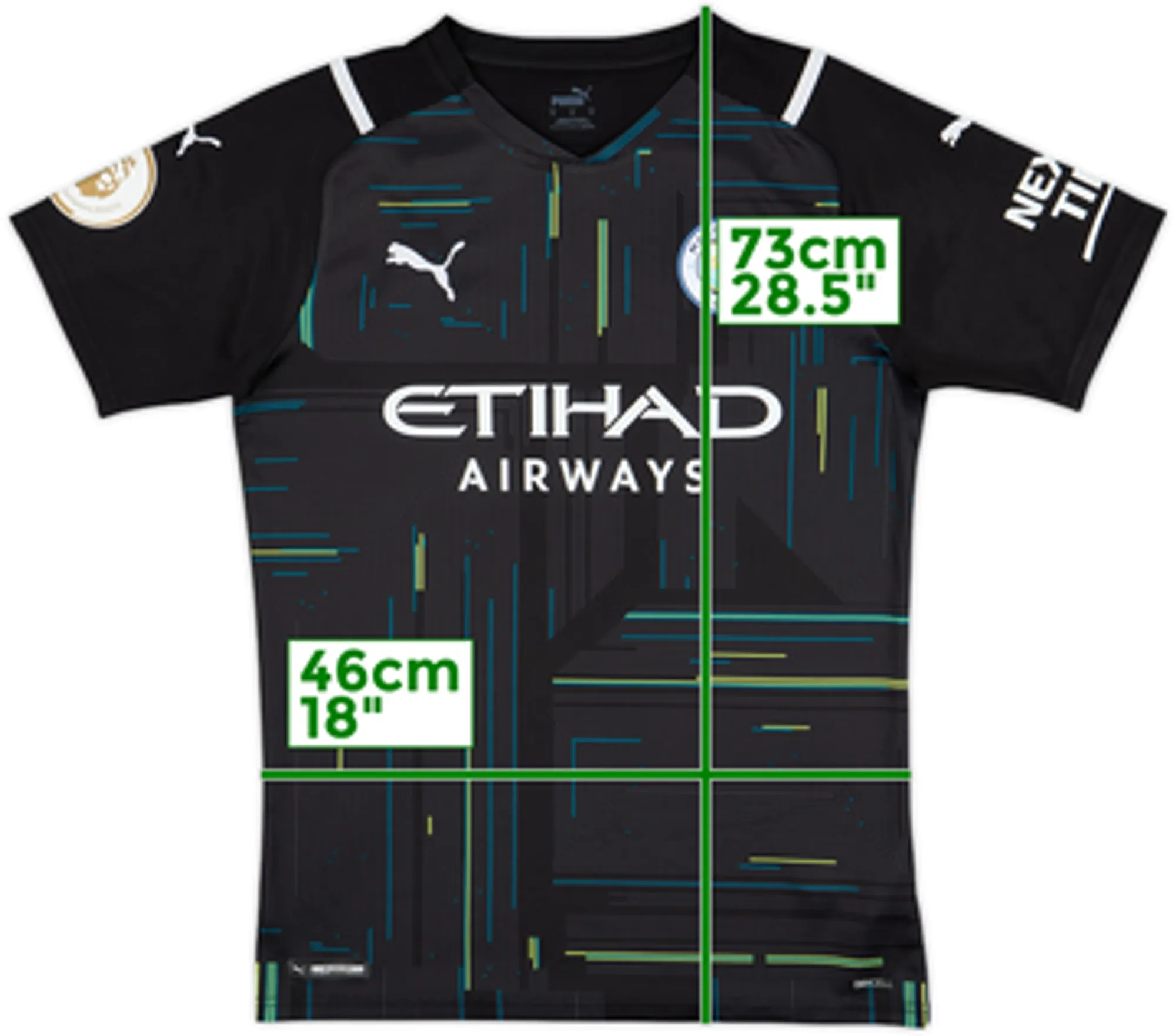 2021-22 Manchester City GK S/S Shirt - 10/10 - (L)