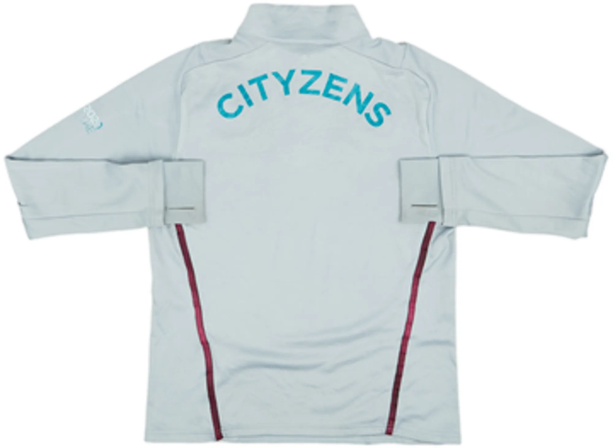 2021-22 Manchester City Player Issue Puma 1/4 Zip Drill Top #19 - 5/10 - (M)