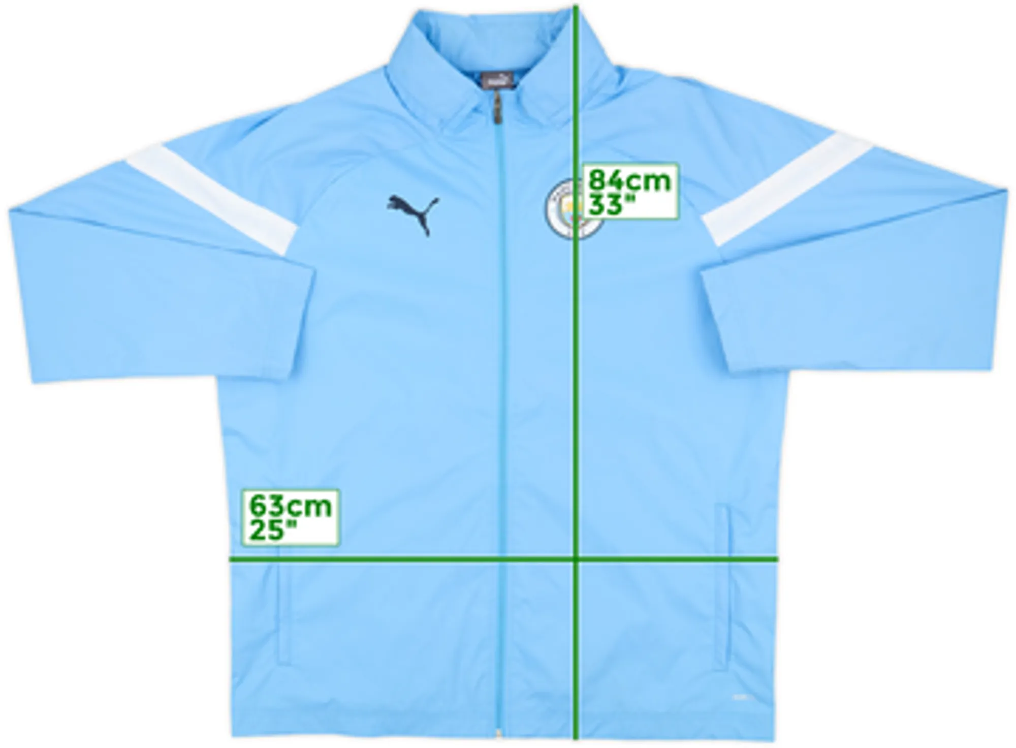 2022-23 Manchester City All-Weather Jacket - 8/10 - (XL)