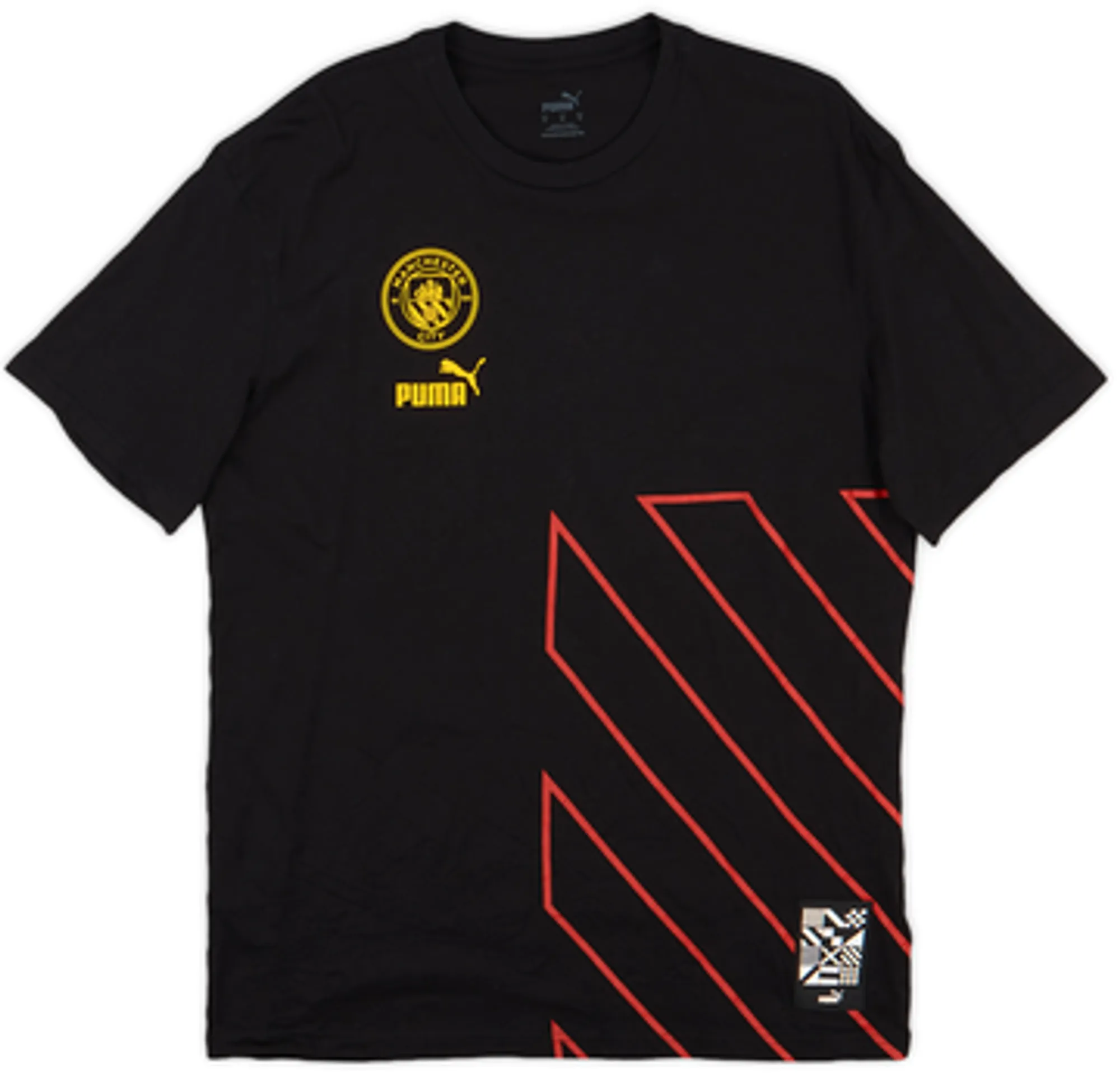 2022-23 Manchester City Puma Cotton Tee - 8/10 - (L)