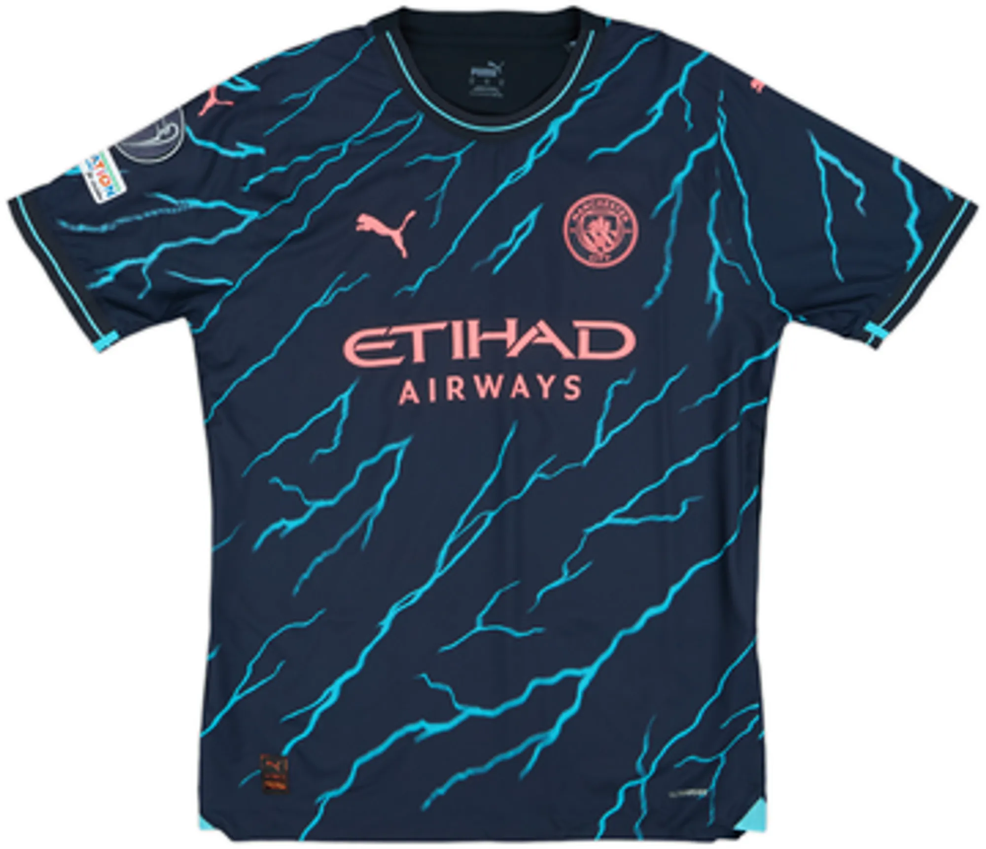 2023-24 Manchester City Authentic Third Shirt Haaland #9 - 10/10 - (XL)