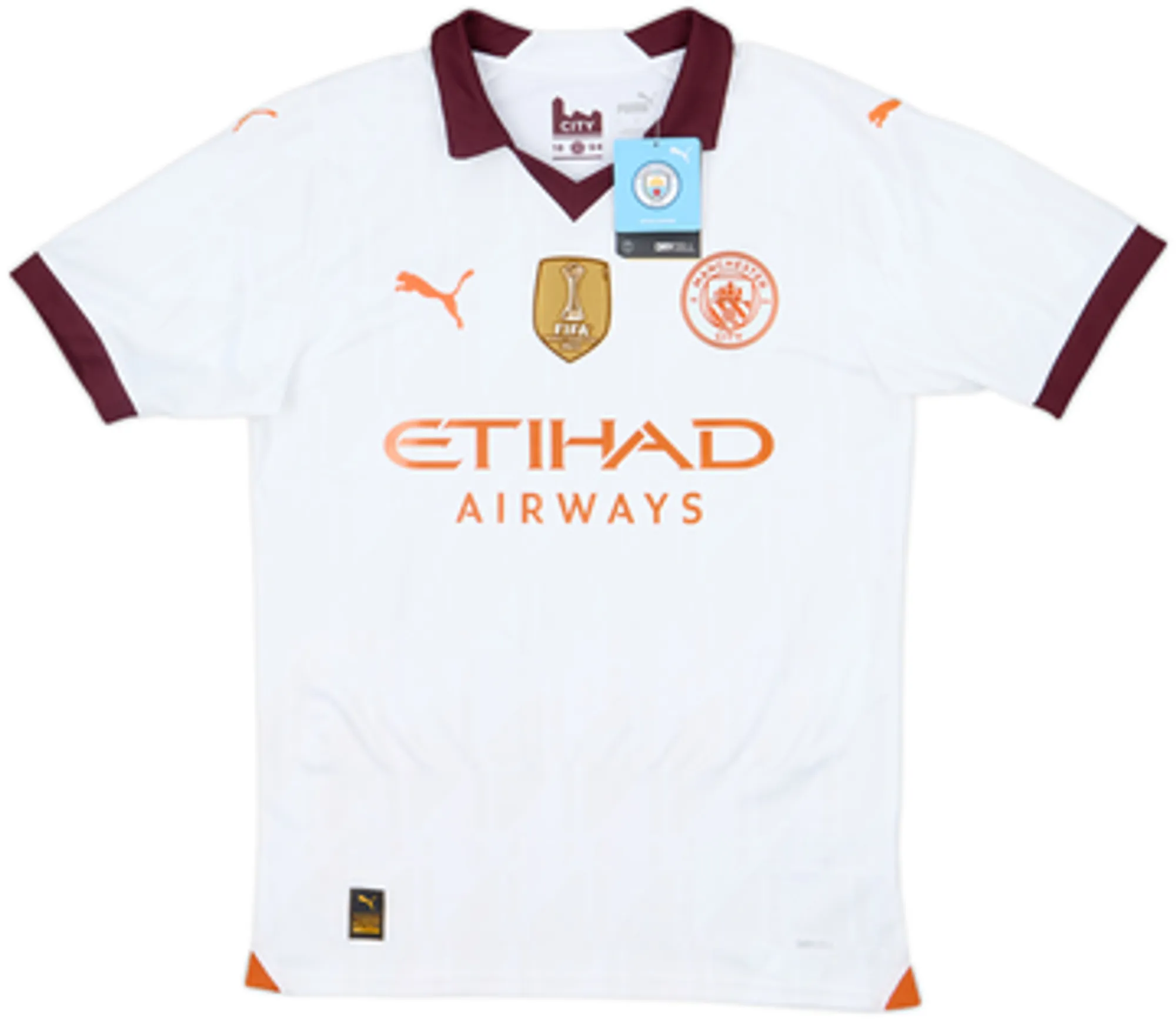 2023-24 Manchester City Away Shirt Haaland #9 (S)