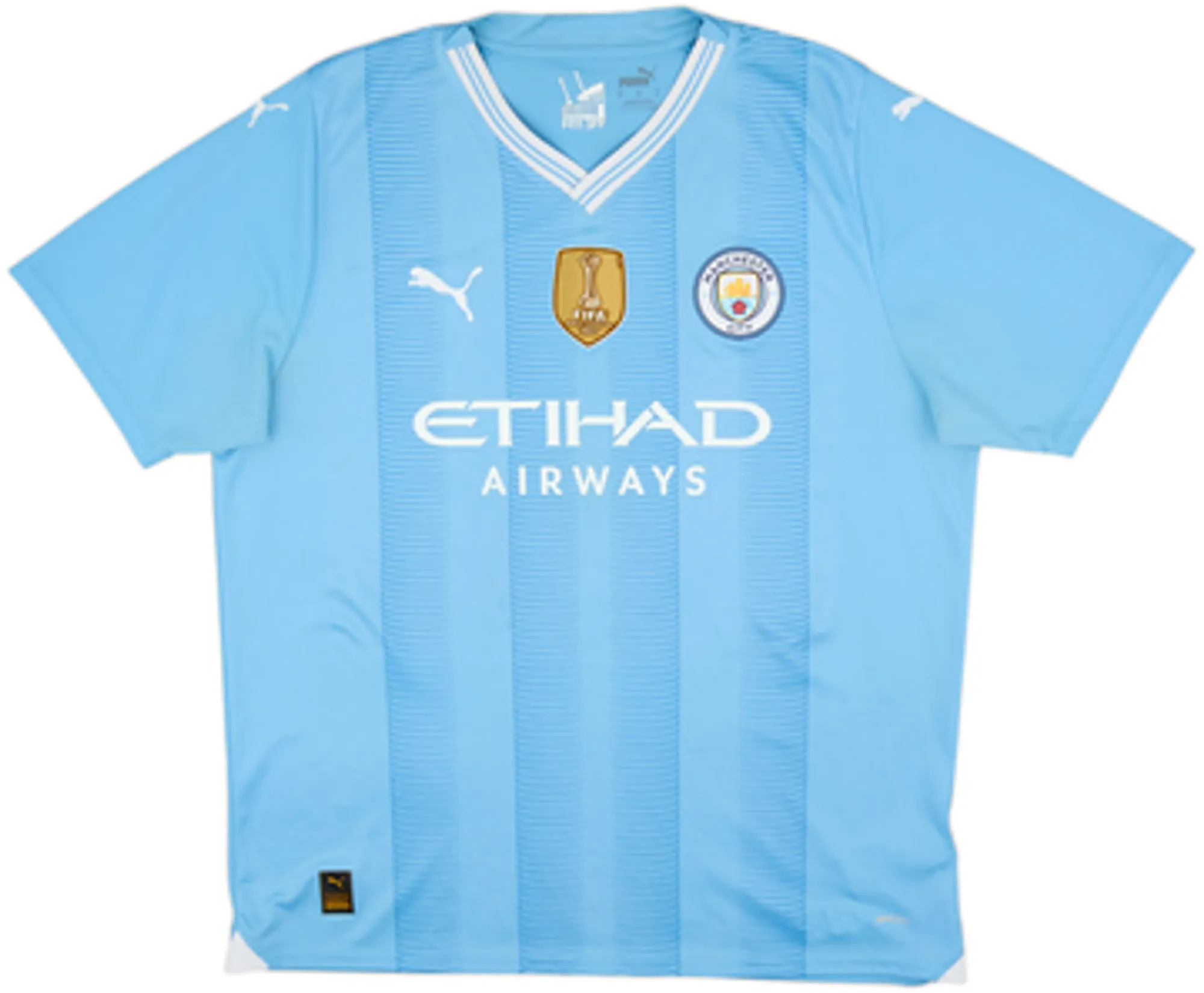 2023-24 Manchester City Home Shirt Haaland #9 - 10/10 - (S)