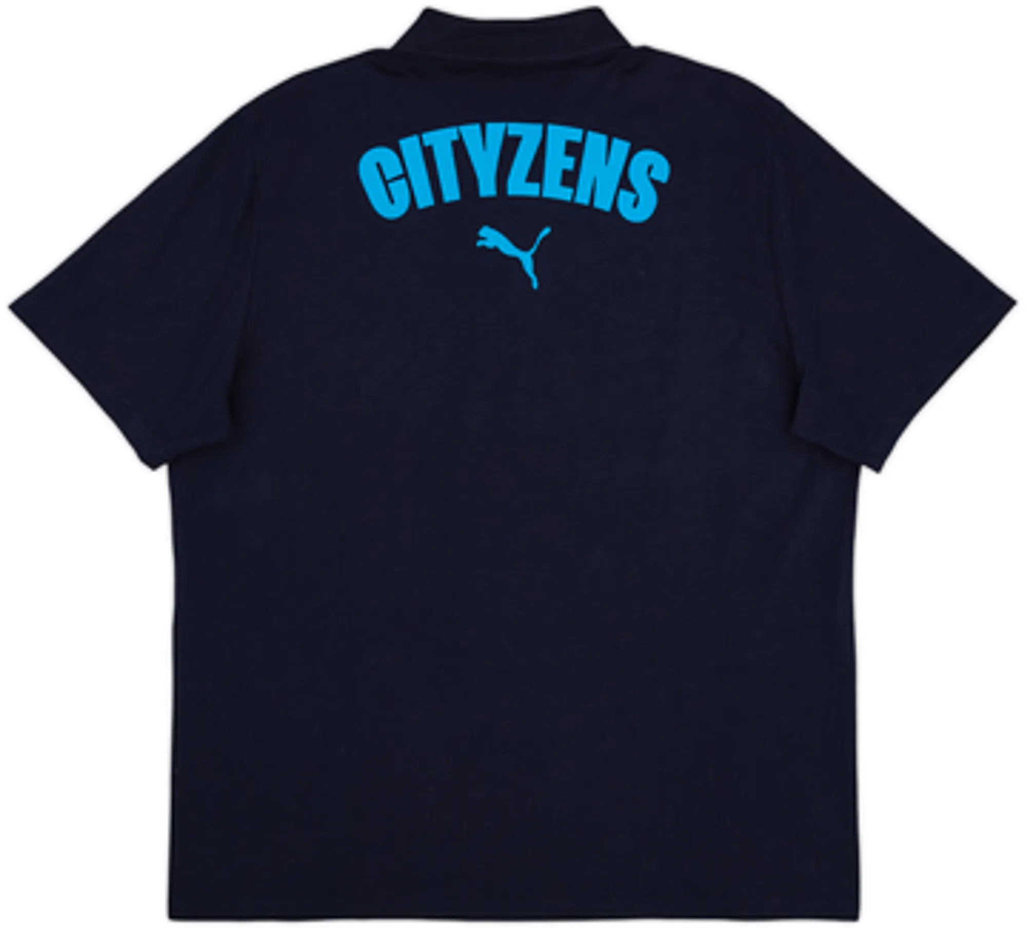 2024-25 Manchester City Puma Polo Shirt - 9/10 - (XL)