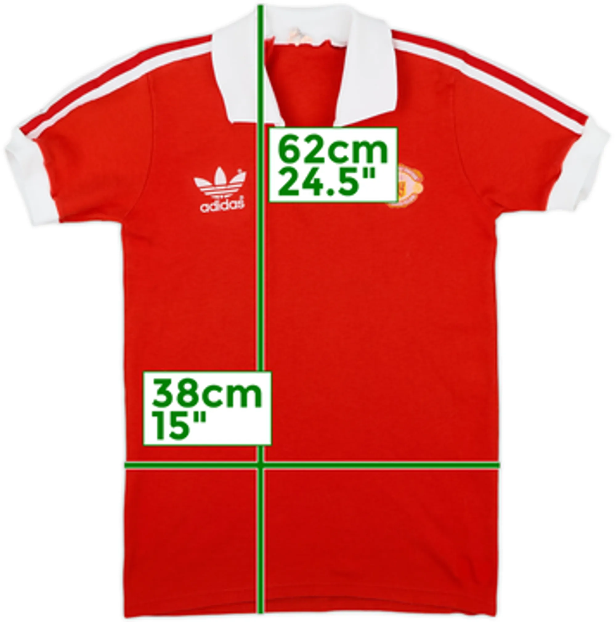 1980-82 Manchester United Home Shirt - 8/10 - (L.Boys)