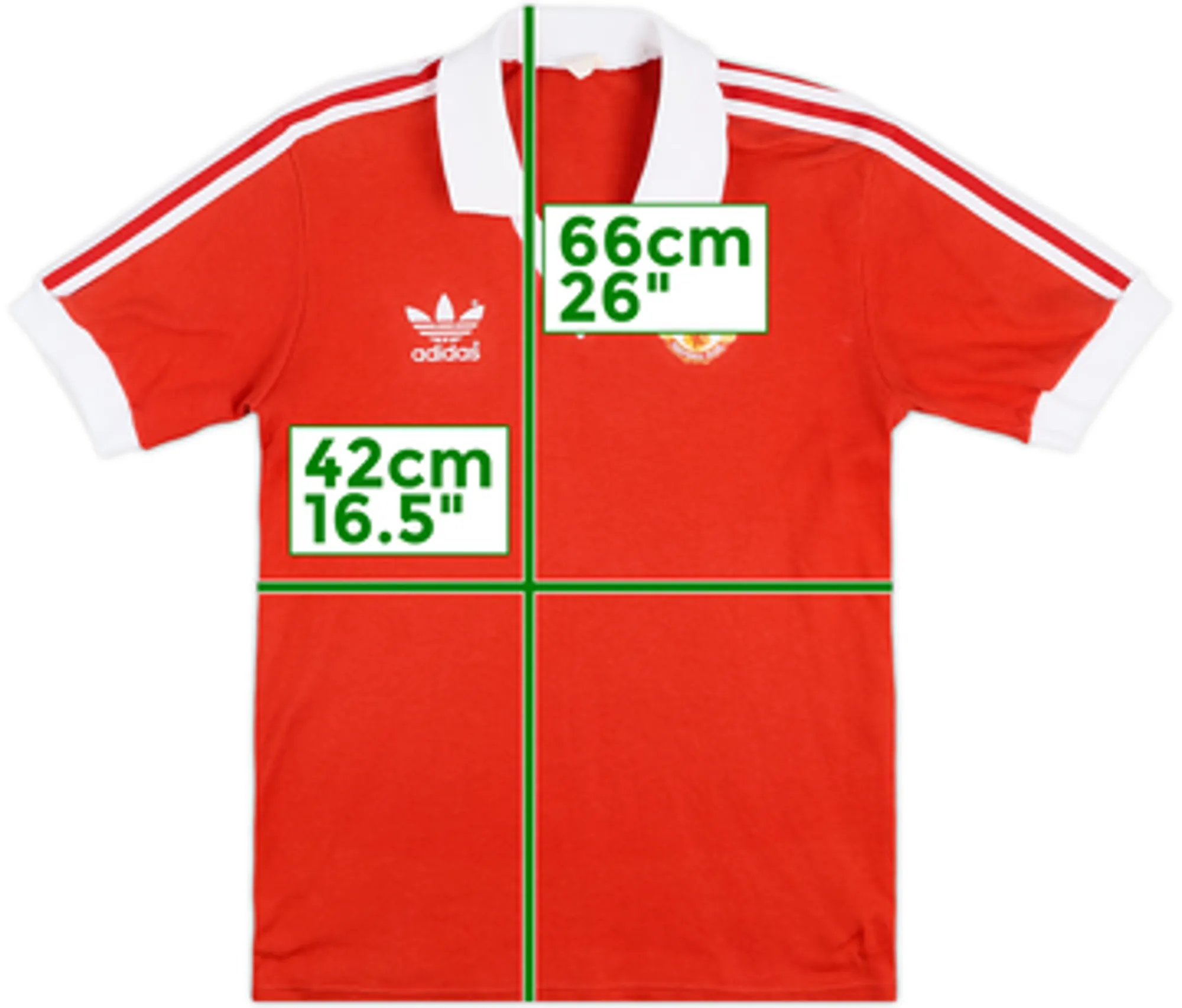 1980-82 Manchester United Home Shirt - 9/10 - (S)