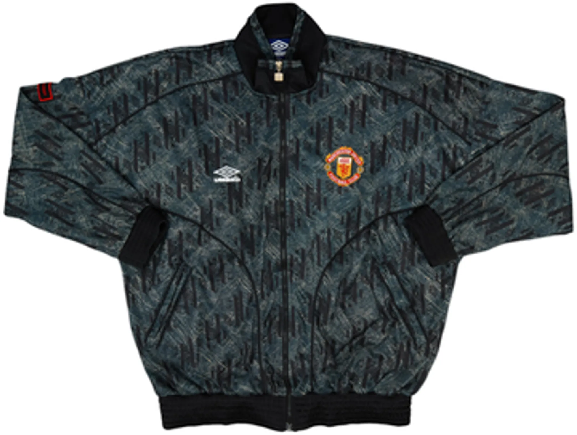 1992-93 Manchester United Umbro Tracksuit - 9/10 - (XL)