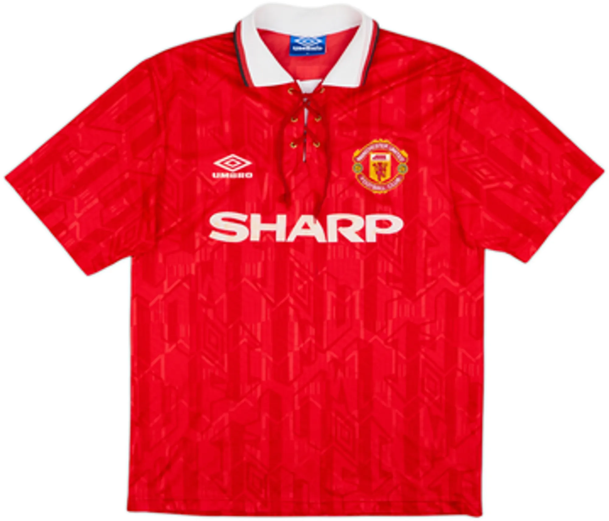 1992-94 Manchester United Home Shirt Cantona #7 - 5/10 - (M)