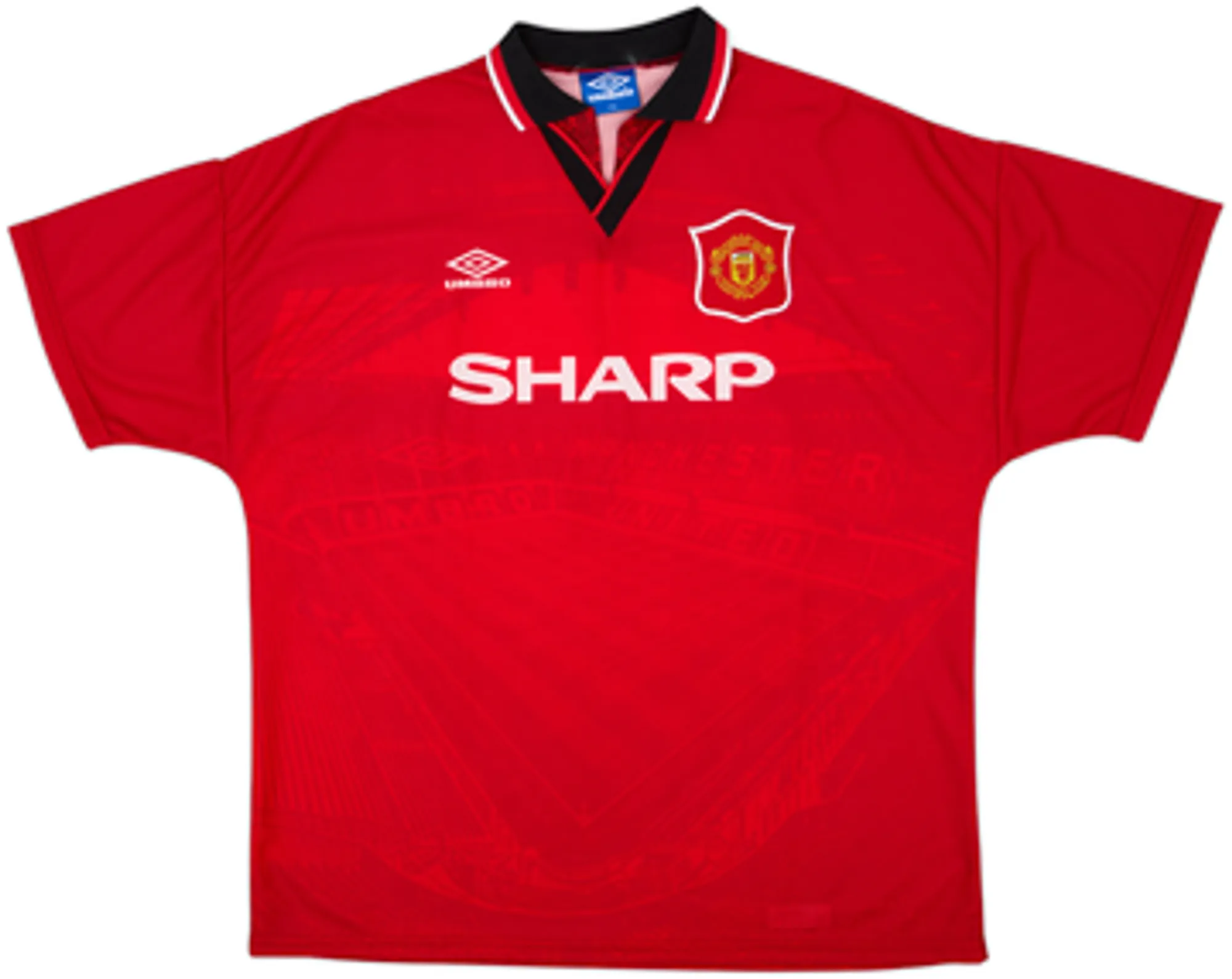 1994-96 Manchester United Home Shirt Beckham #24 - 10/10 - (M)