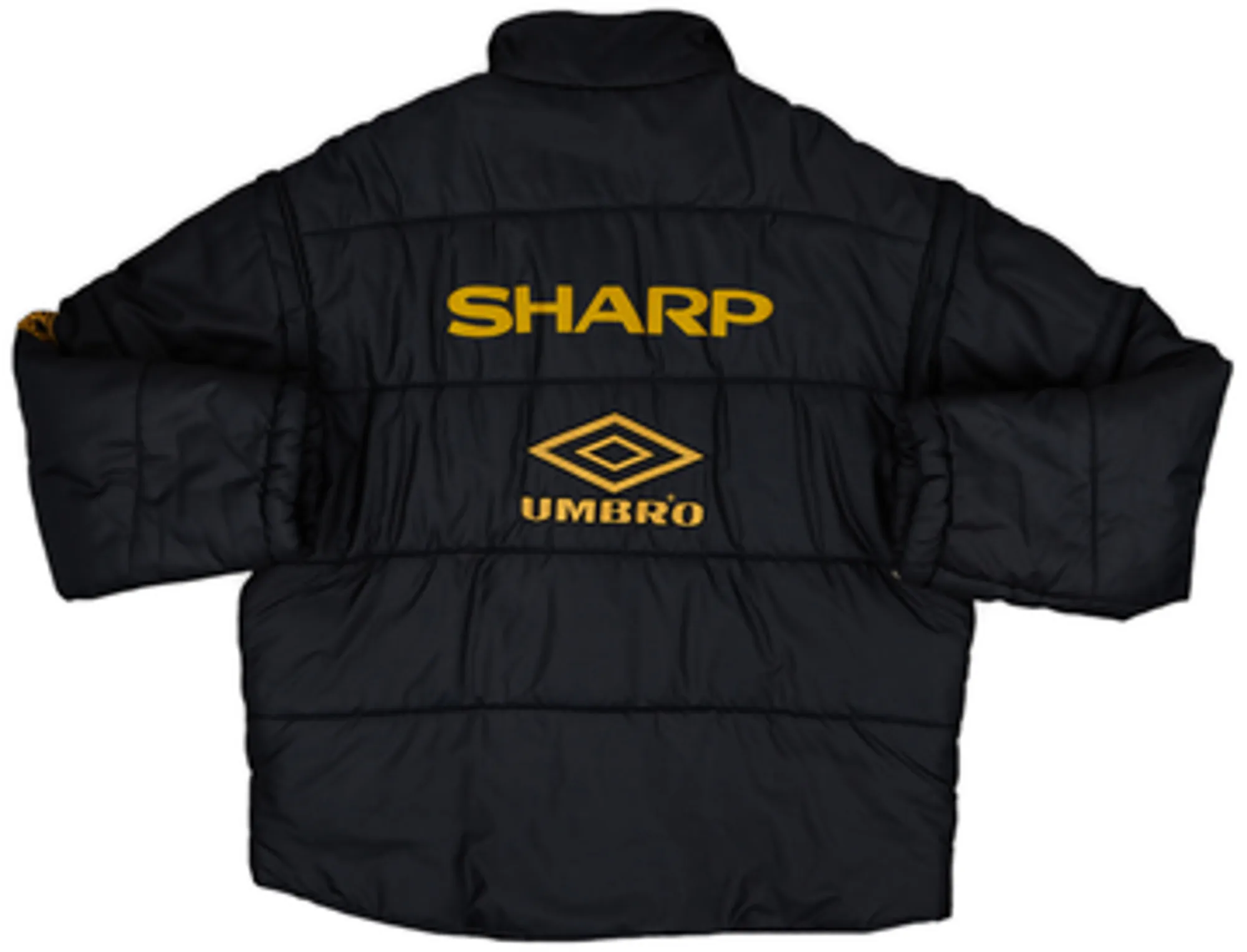 1994-96 Manchester United Umbro Padded Bench Coat - 8/10 - (L)