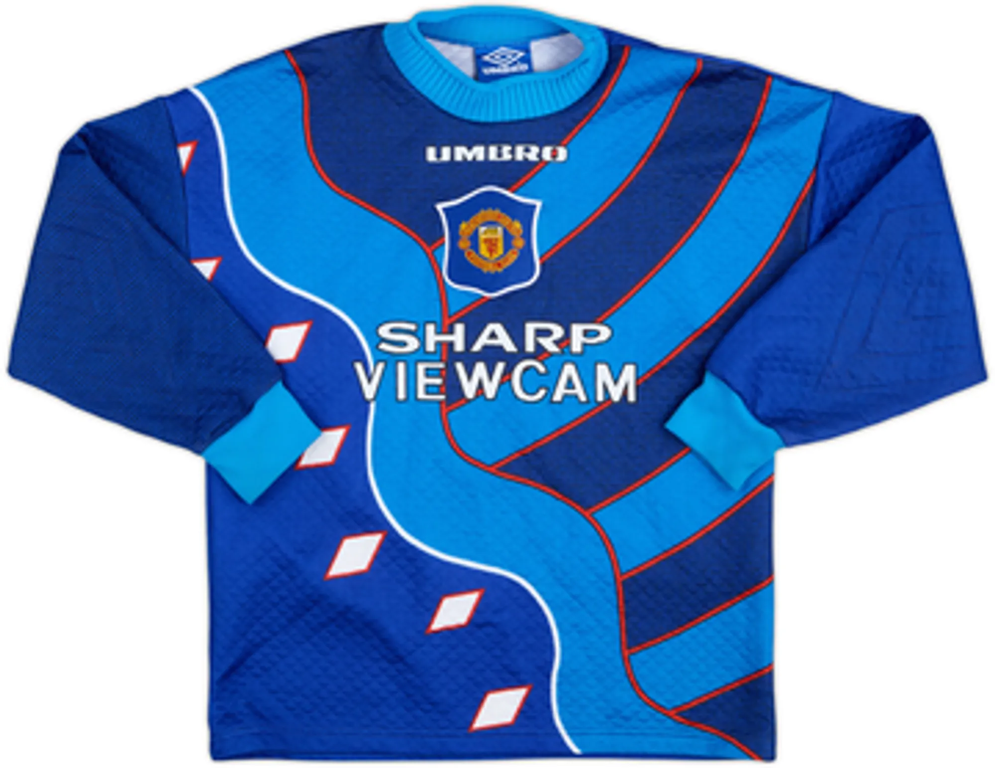 1994-97 Manchester United GK Shirt Schmeichel #1 - 8/10 - (M)