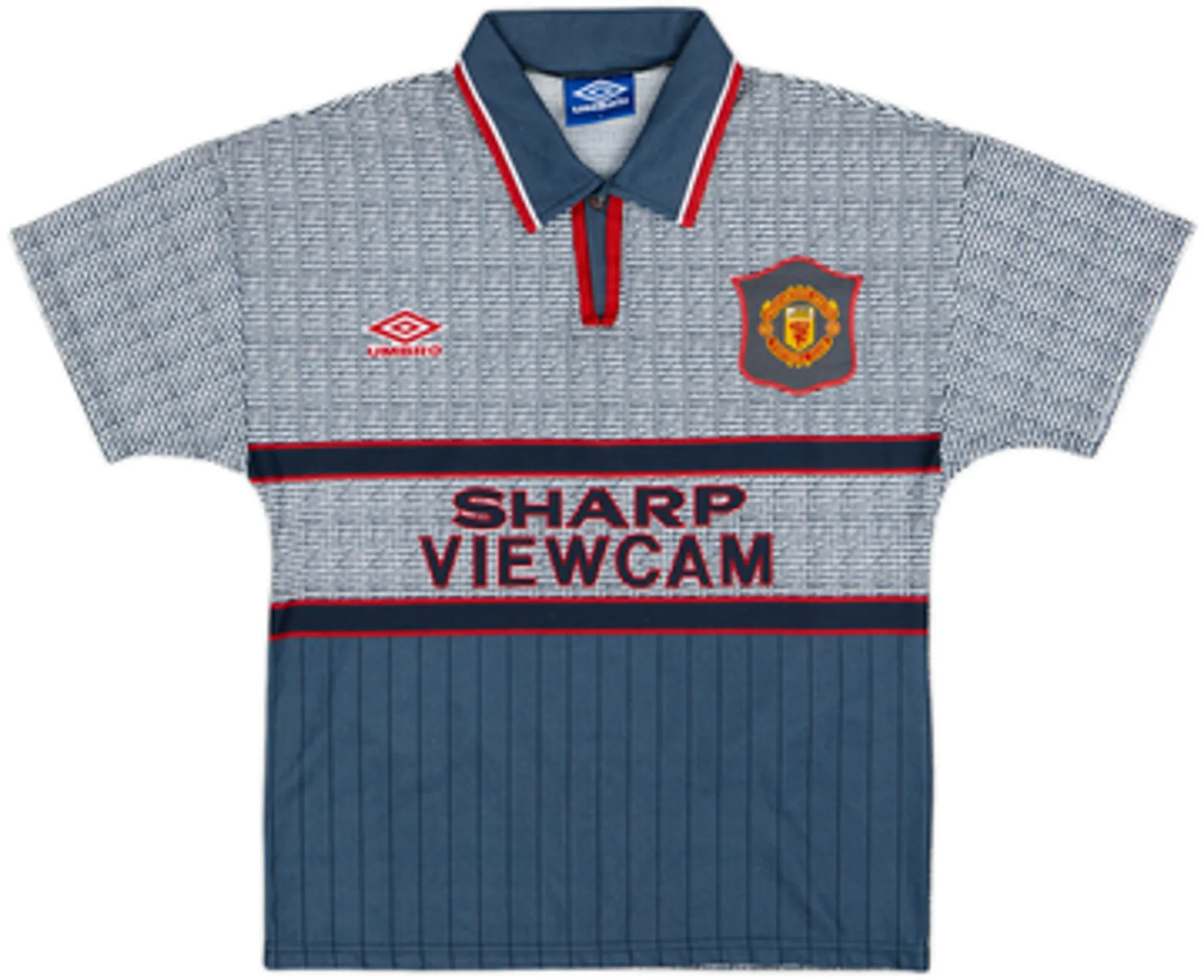 1995-96 Manchester United Away Shirt Cantona #7 - 9/10 - (M)