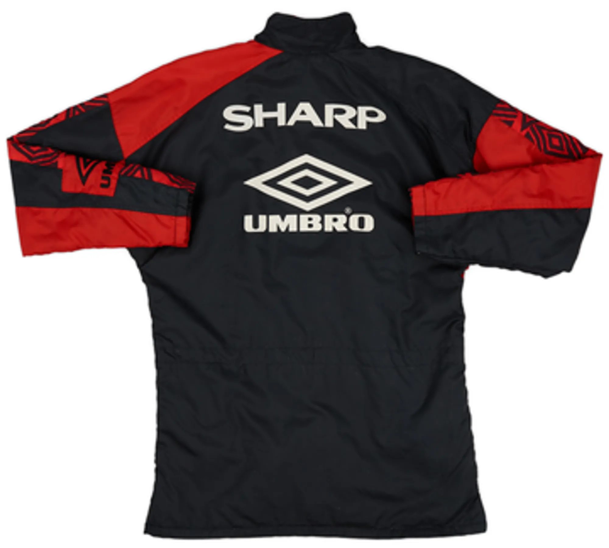 1995-97 Manchester United Umbro Bench Coat - 8/10 - (S)