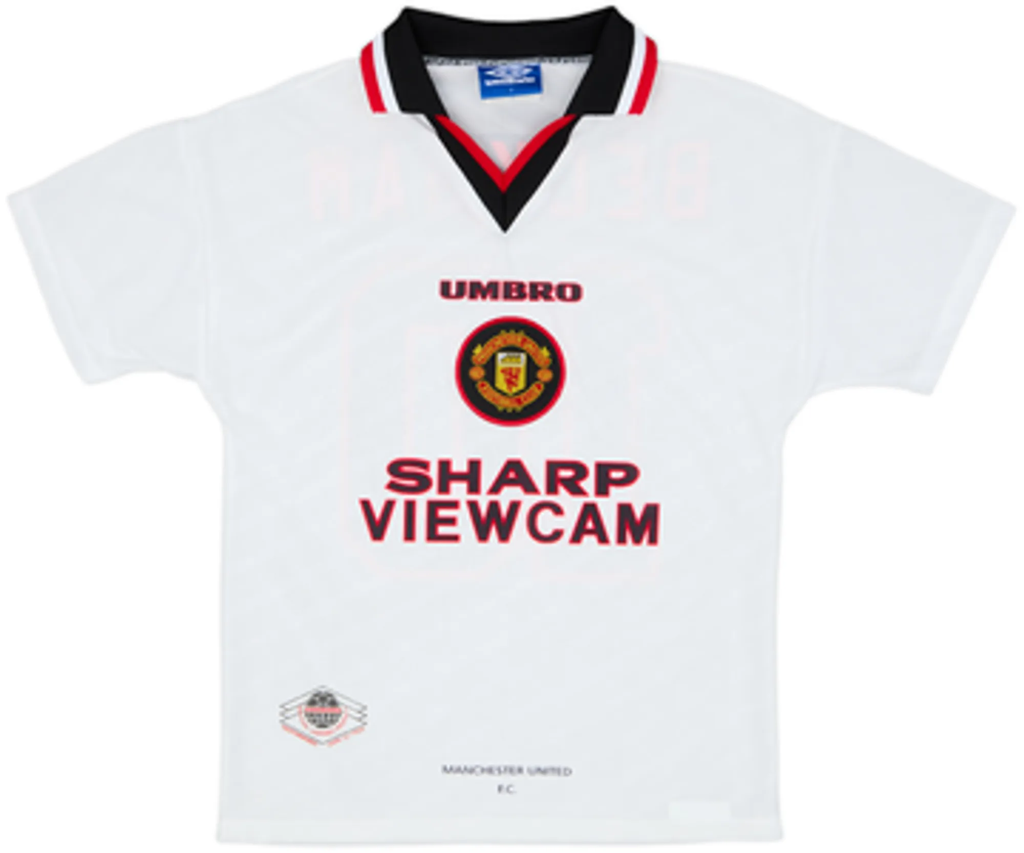 1996-97 Manchester United Away Shirt Beckham #10 - 10/10 - (Y)