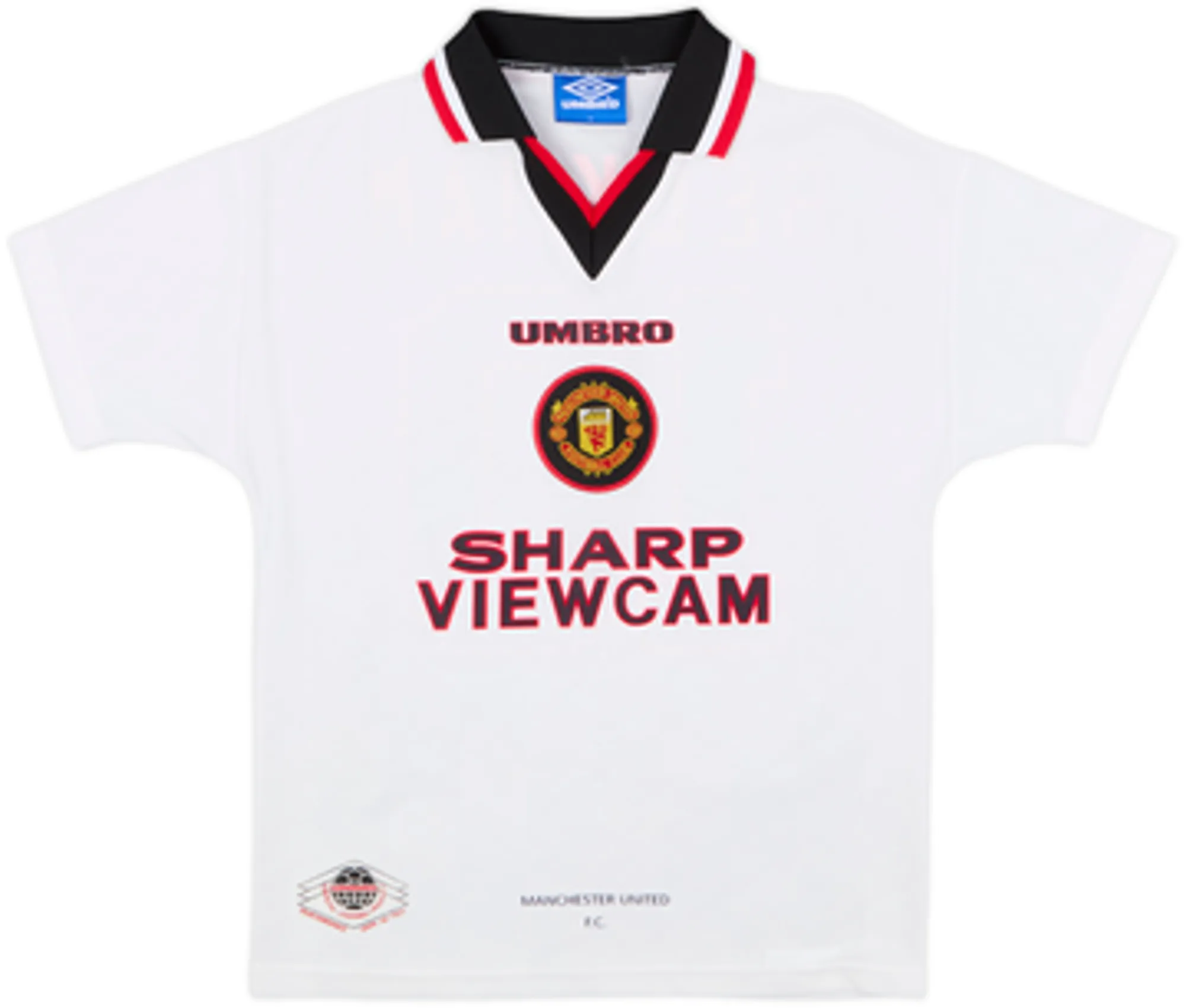 1996-97 Manchester United Away Shirt Beckham #10 - 8/10 - (L)