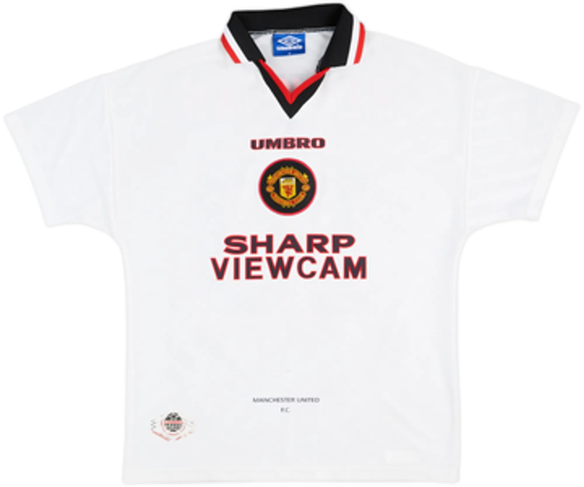 1996-97 Manchester United Away Shirt Beckham #10 - 7/10 - (XL)