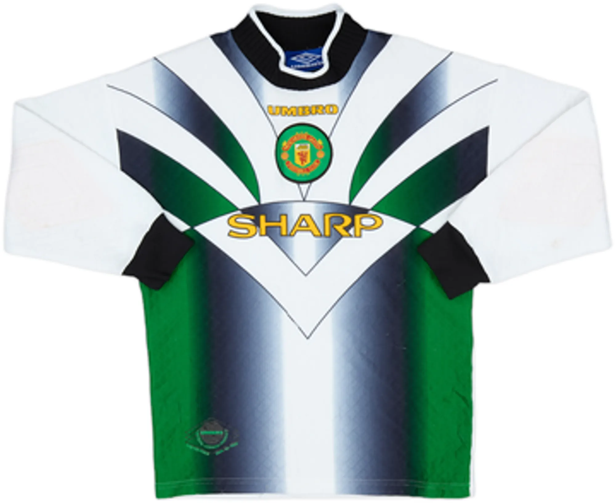 1996-97 Manchester United GK Full Kit - 7/10 - (L.Boys)