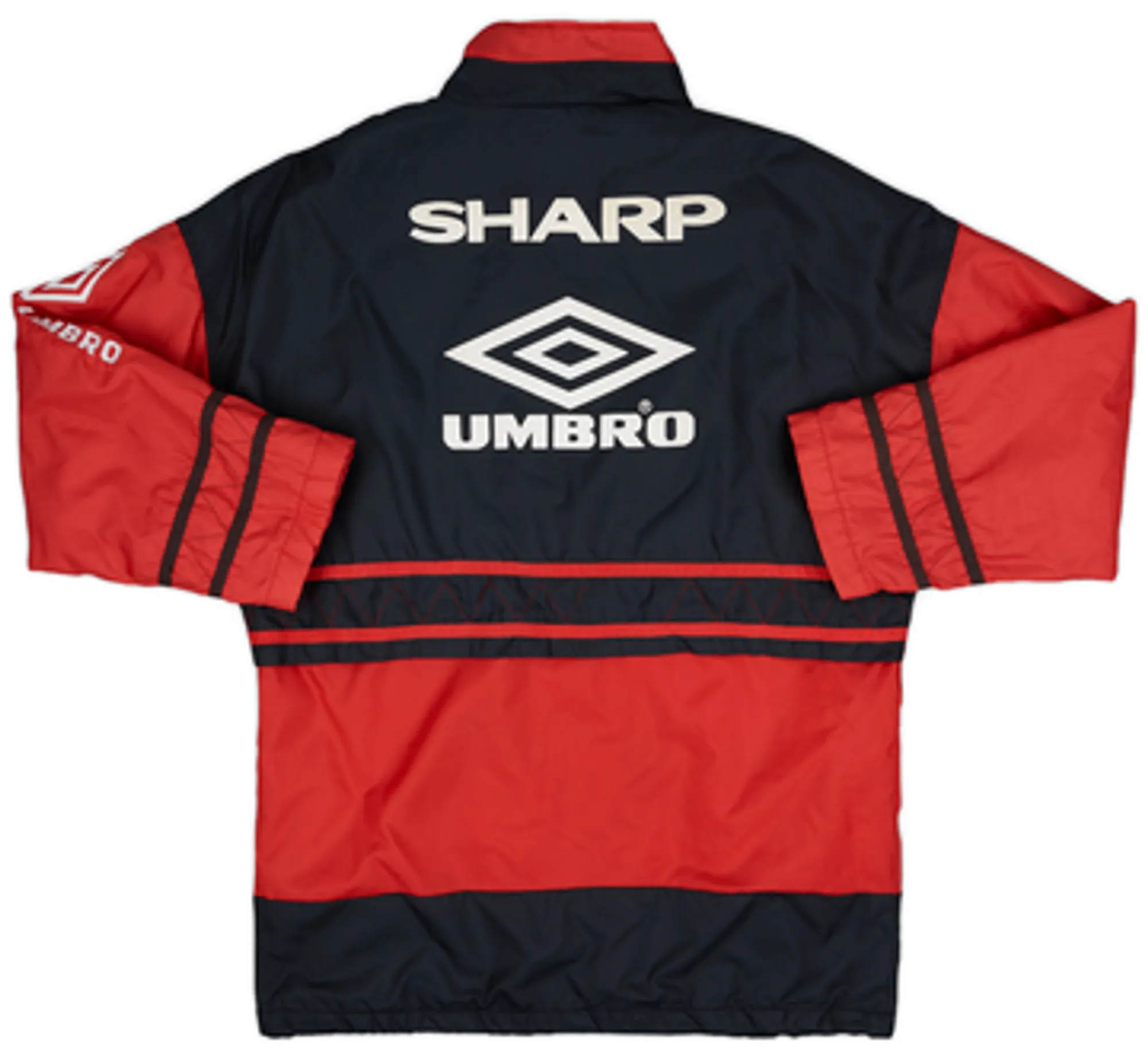1996-97 Manchester United Umbro Bench Coat - 10/10 - (M)