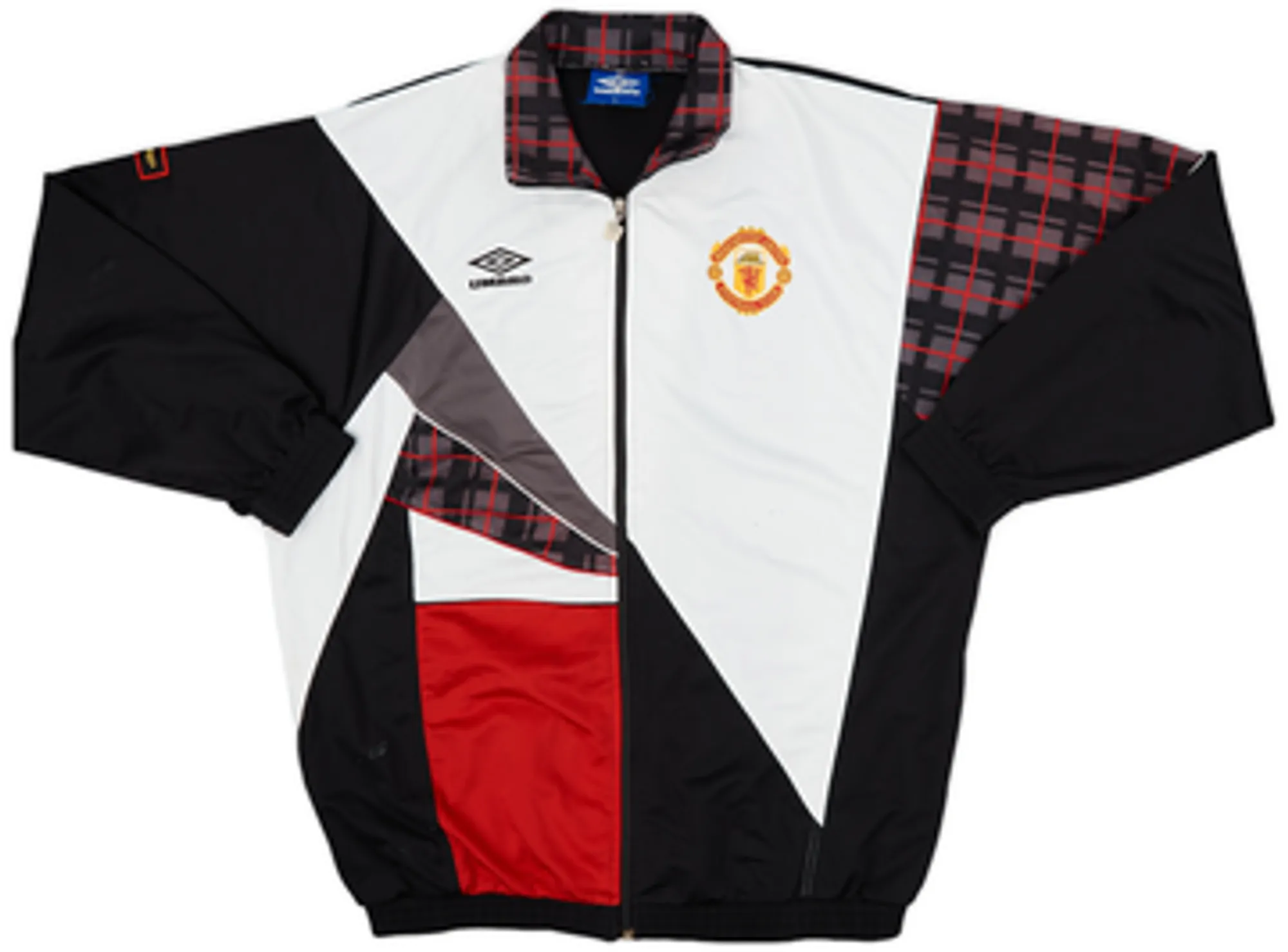 1996-97 Manchester United Umbro Track Jacket - 7/10 - (L)