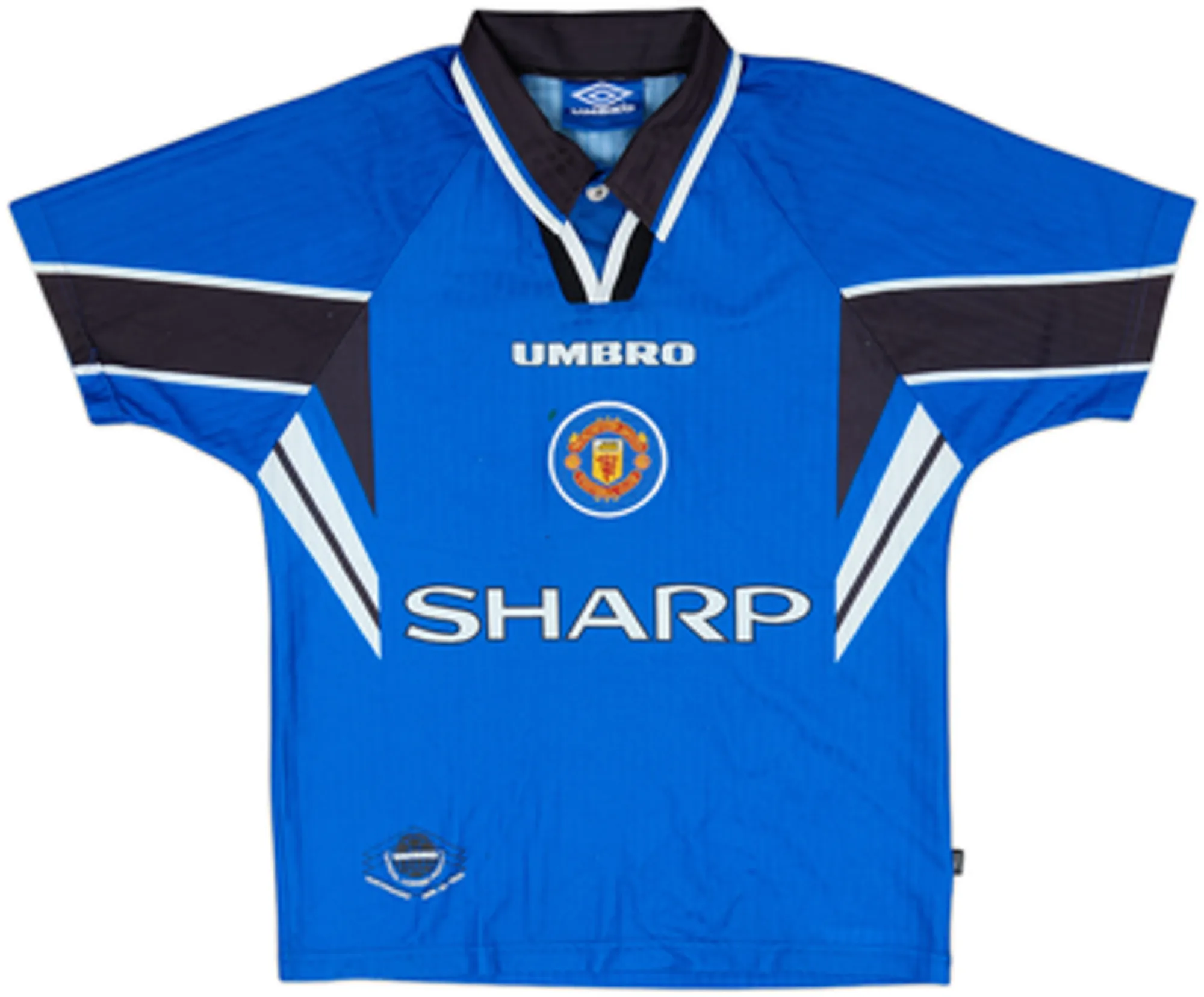 1996-98 Manchester United Third Full Kit Cole #9 - 7/10 - (L.Boys)