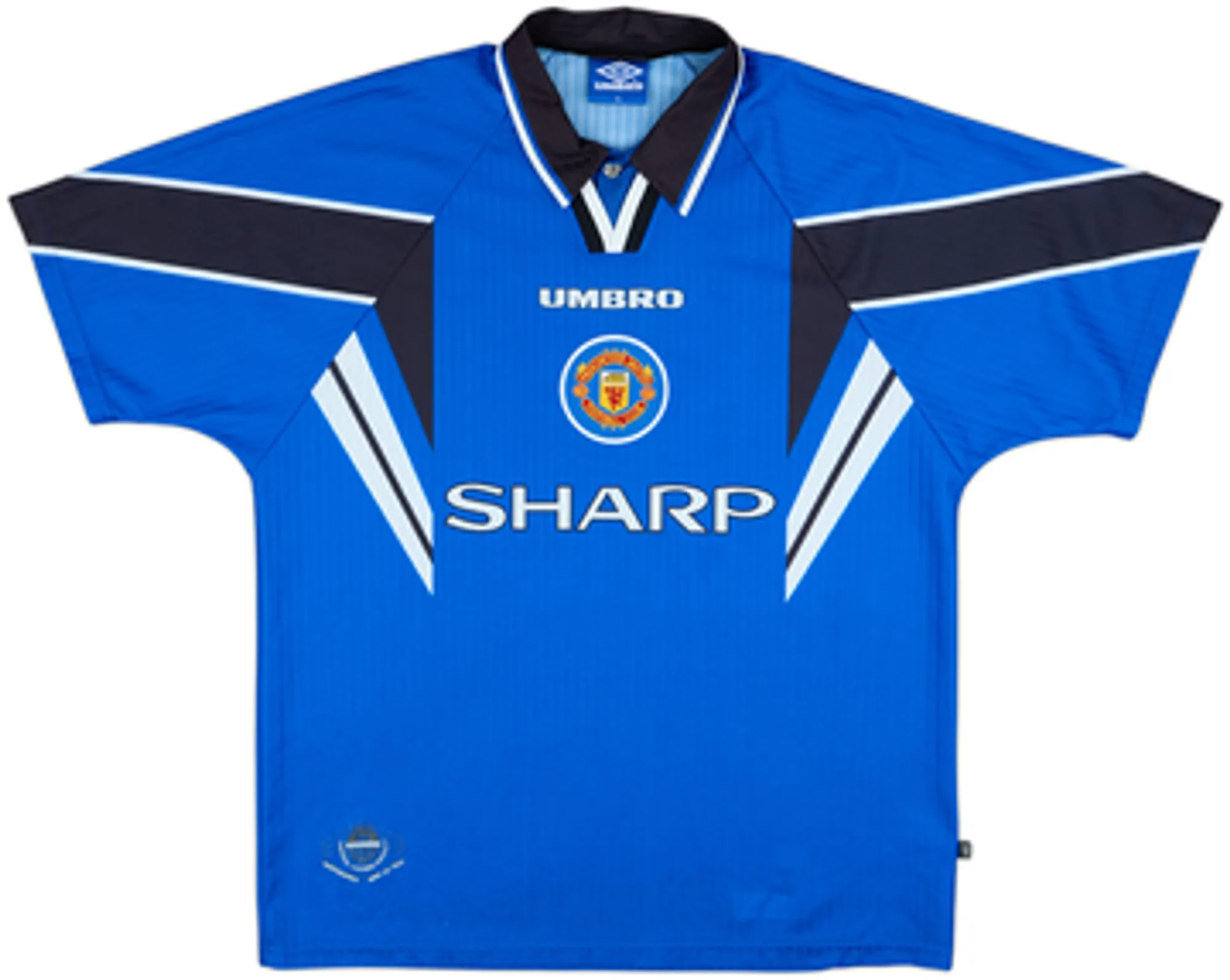 1996-98 Manchester United Third Shirt Beckham #10 - 8/10 - (L)