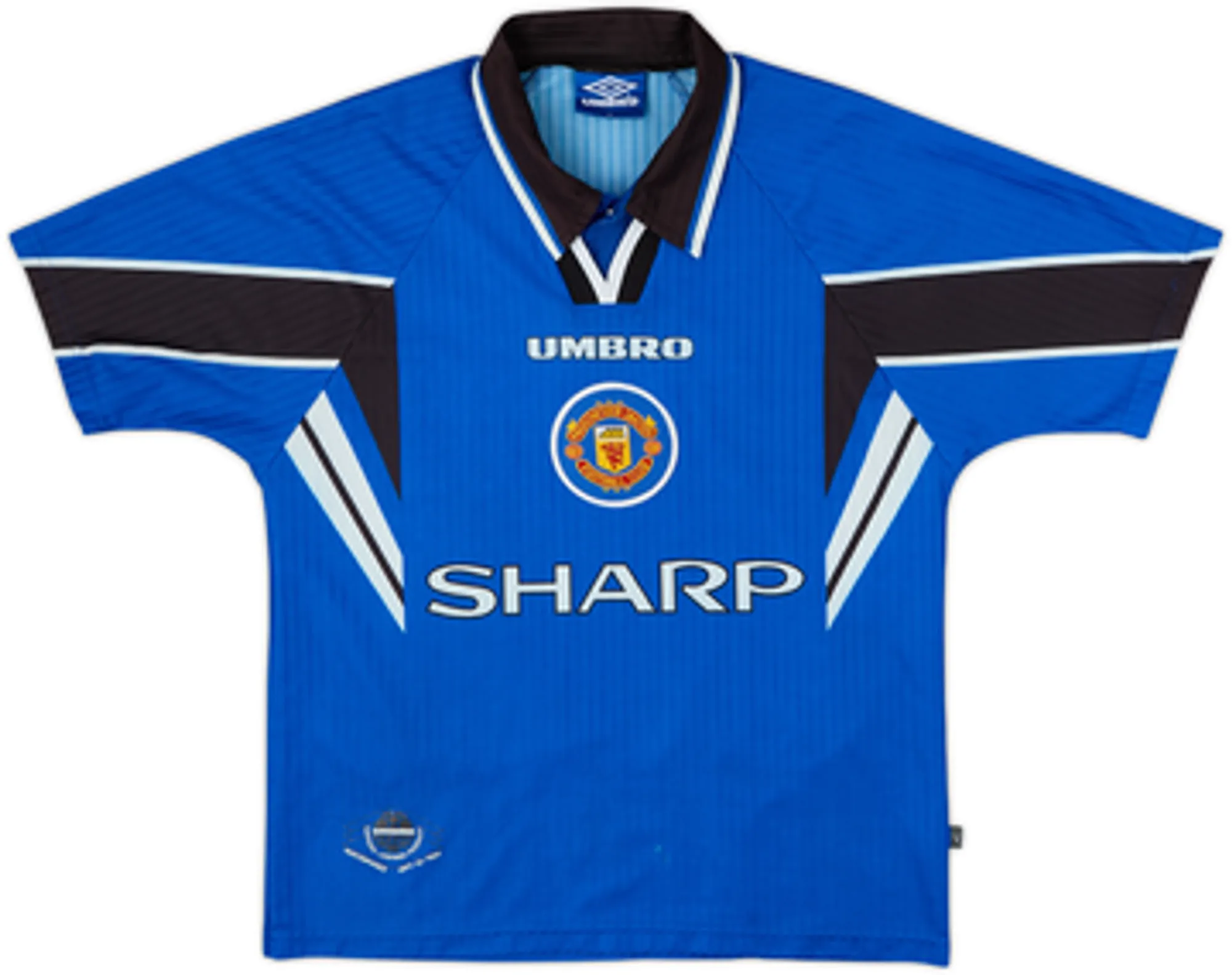 1996-98 Manchester United Third Shirt Cantona #7 - 6/10 - (XL)