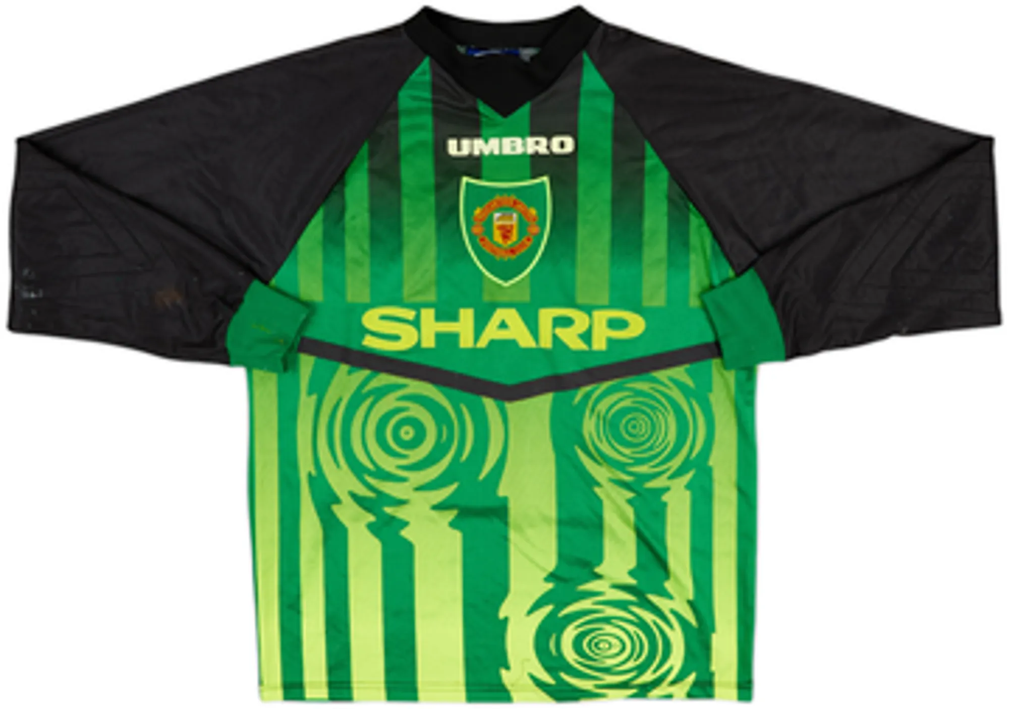 1997-98 Manchester United GK Shirt Schmeichel #1 - 6/10 - (M)