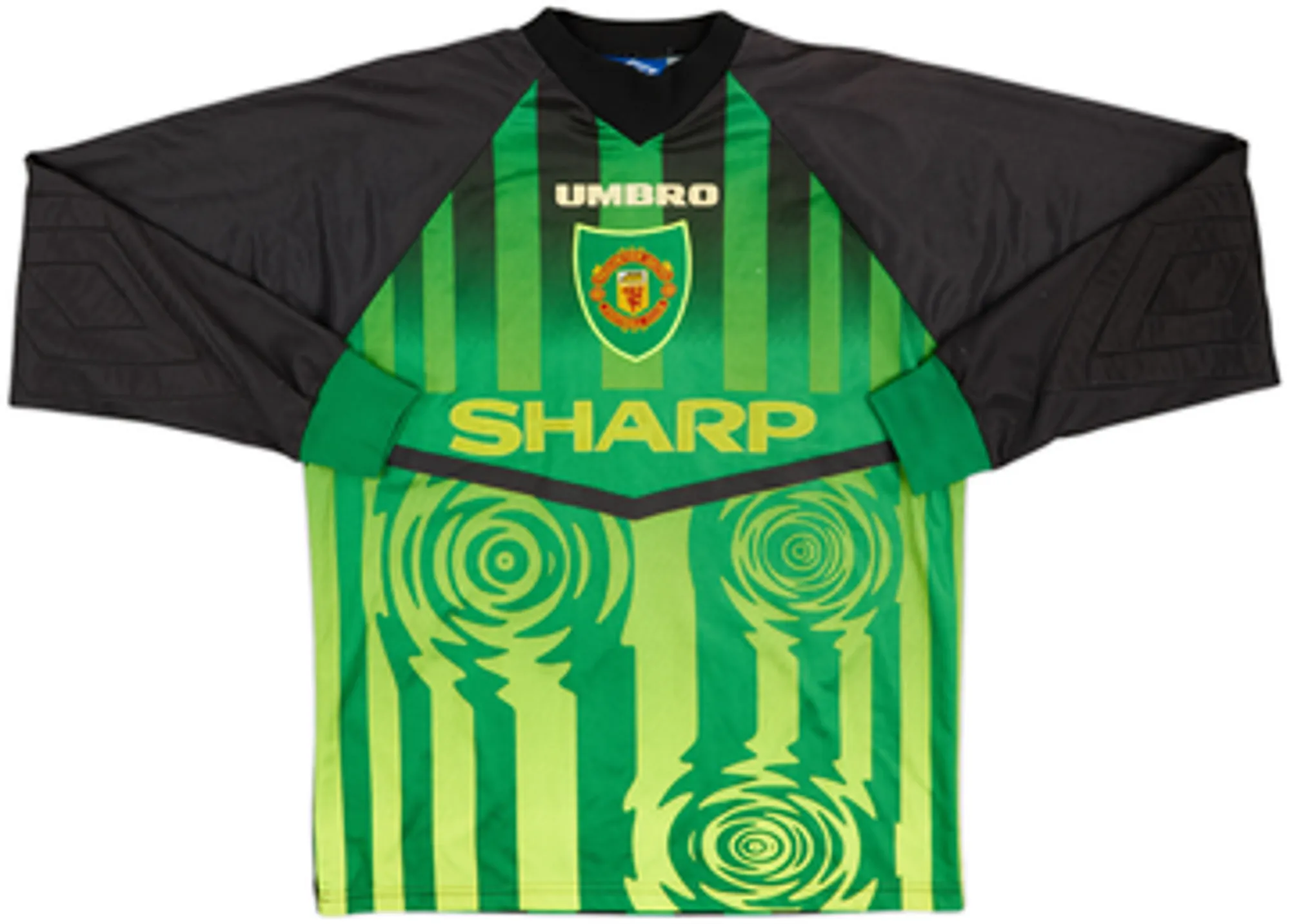 1997-98 Manchester United GK Shirt Schmeichel #1 - 6/10 - (M)