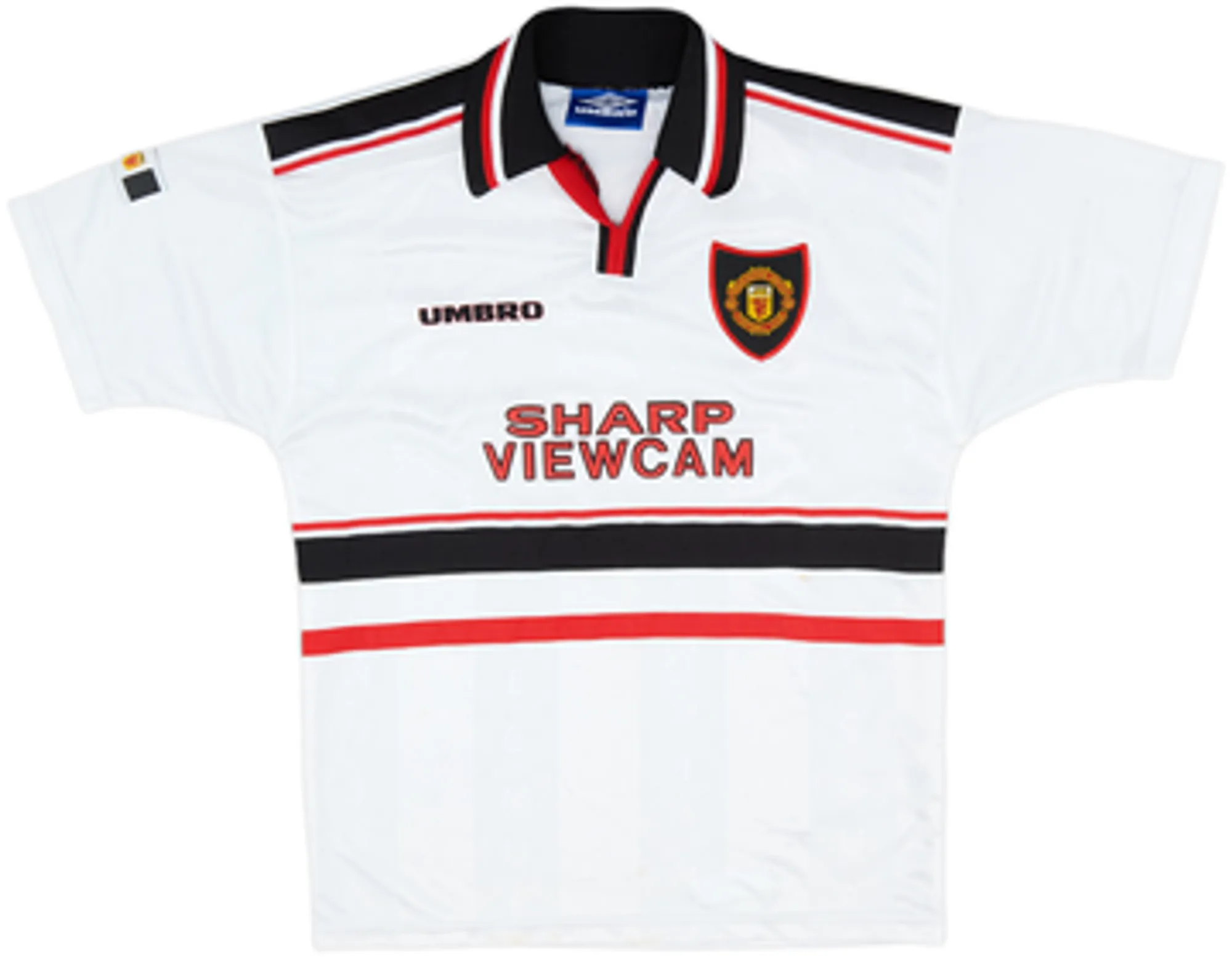 1997-99 Manchester United Away Shirt & Shorts - 7/10 - (L.Boys)