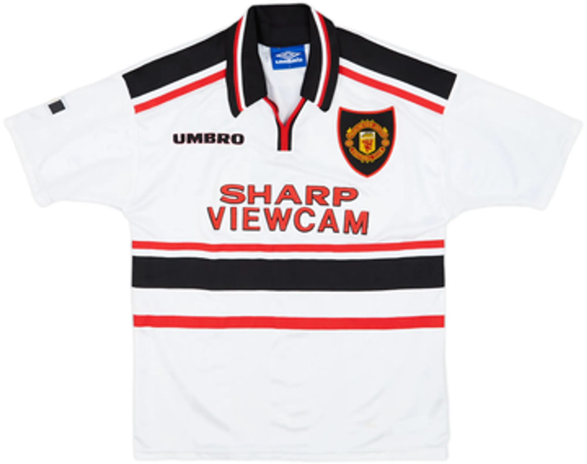 1997-99 Manchester United Away Shirt Beckham #7 - 9/10 - (L)