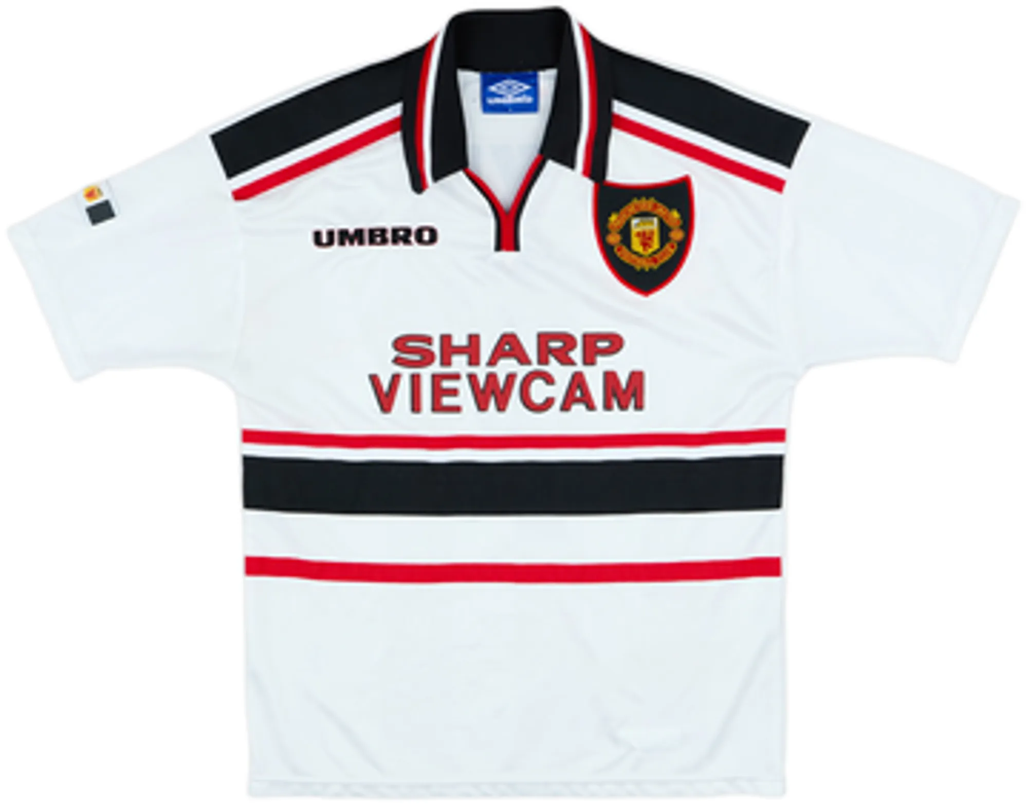 1997-99 Manchester United Away Shirt Beckham #7 - 8/10 - (M)