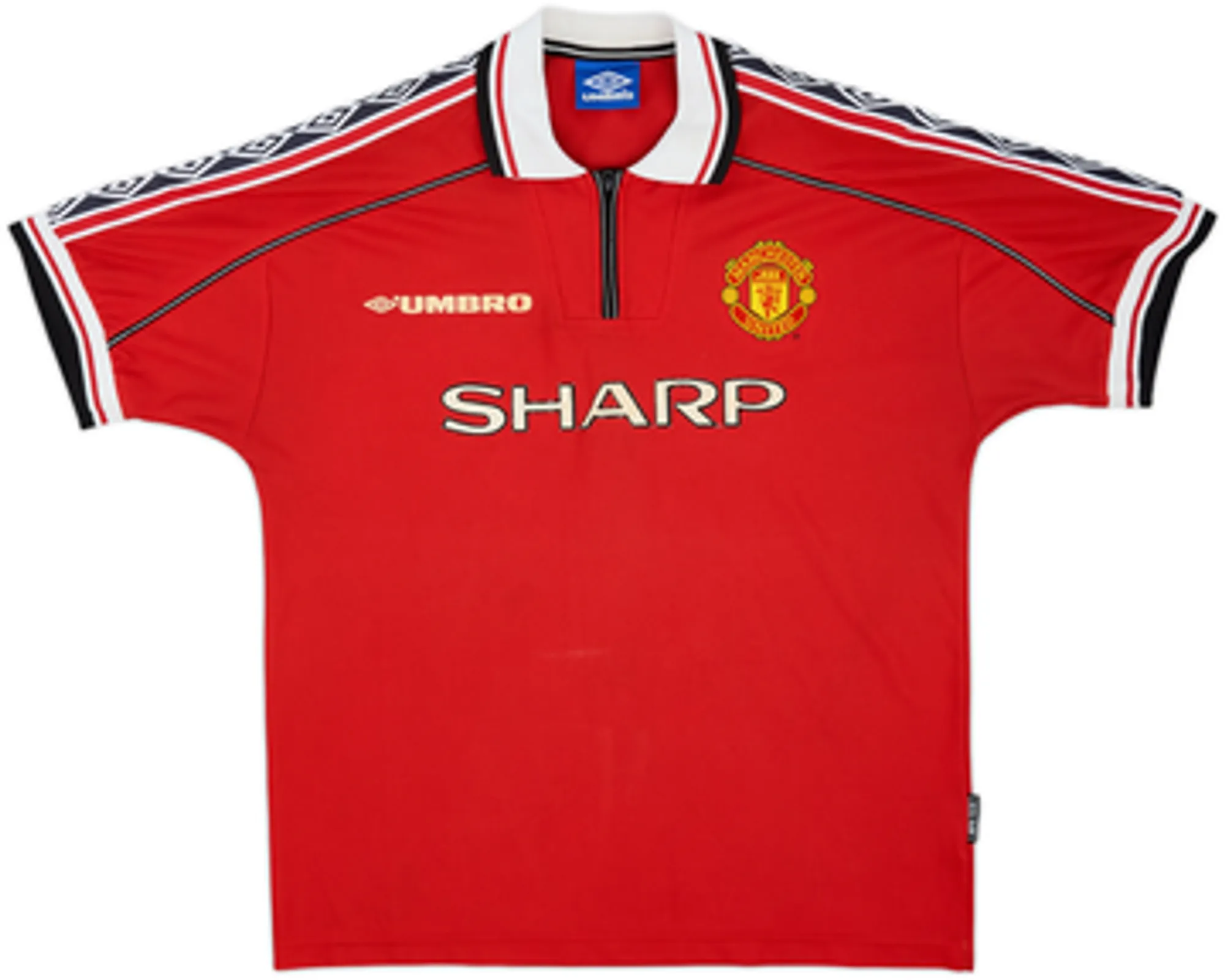 1998-00 Manchester United Home Shirt Keane #16 - 6/10 - (M)