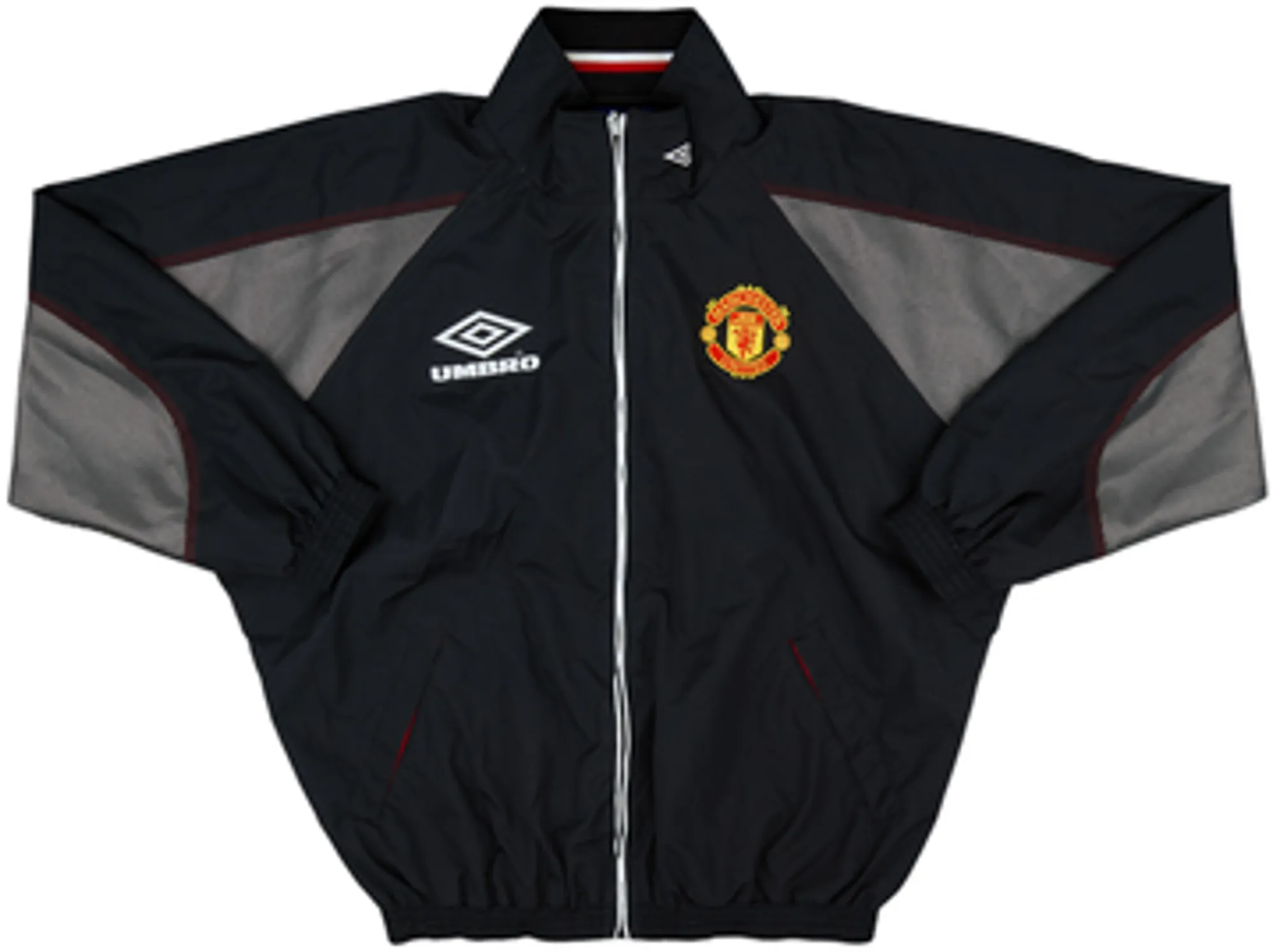 1998-00 Manchester United Umbro Tracksuit - 9/10 - (L)