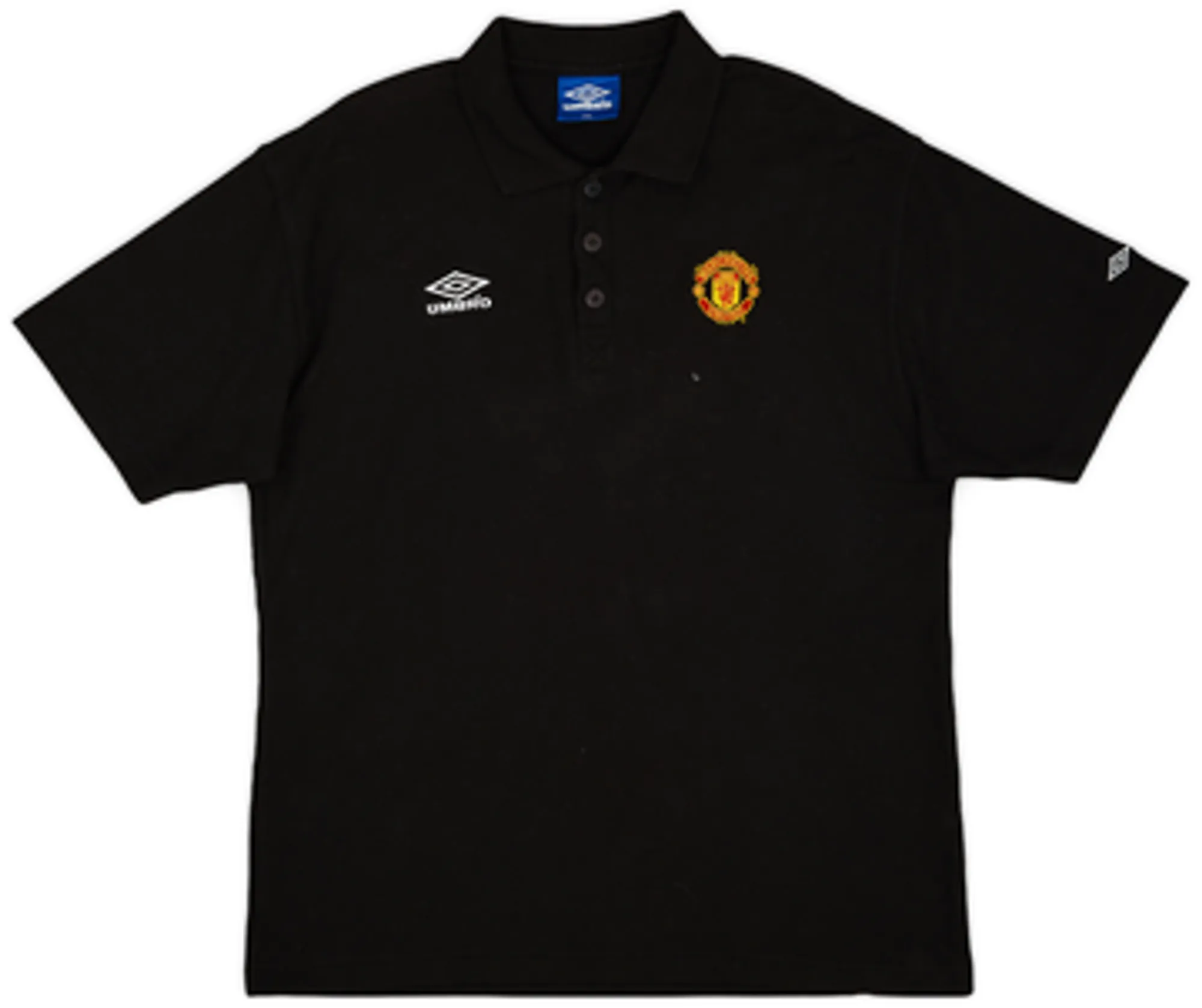 1998-99 Manchester United Umbro Polo Shirt - 7/10 - (XL)