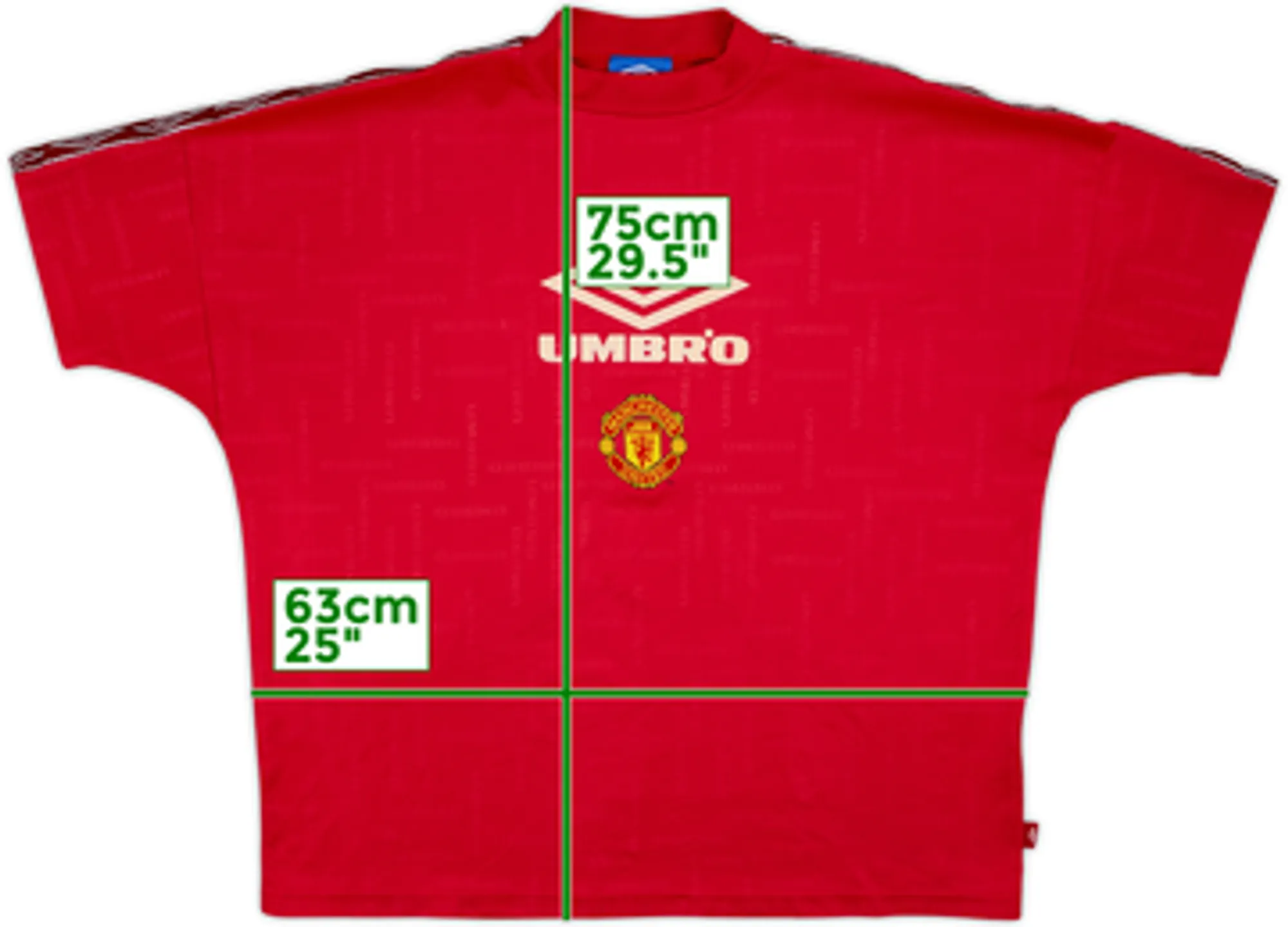 1998-99 Manchester United Umbro Training Shirt - 8/10 - (L.Boys)
