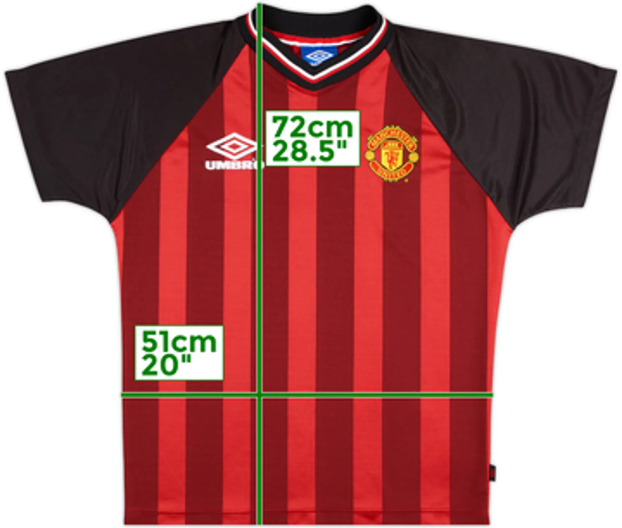 1998-99 Manchester United Umbro Training Shirt - 8/10 - (L.Boys