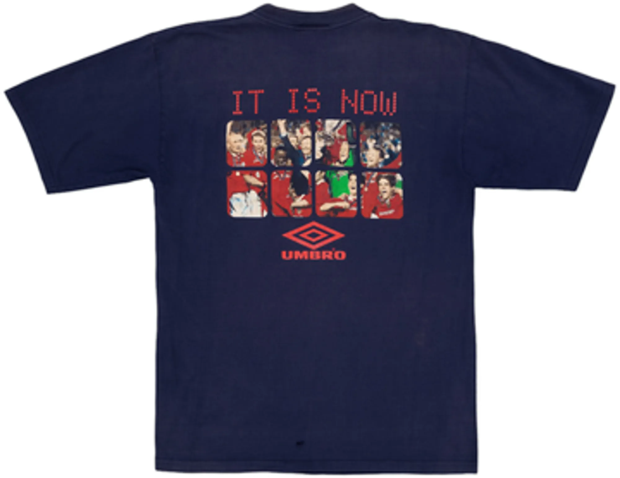 1999 Manchester United Umbro Graphic Tee - 7/10 - (L)