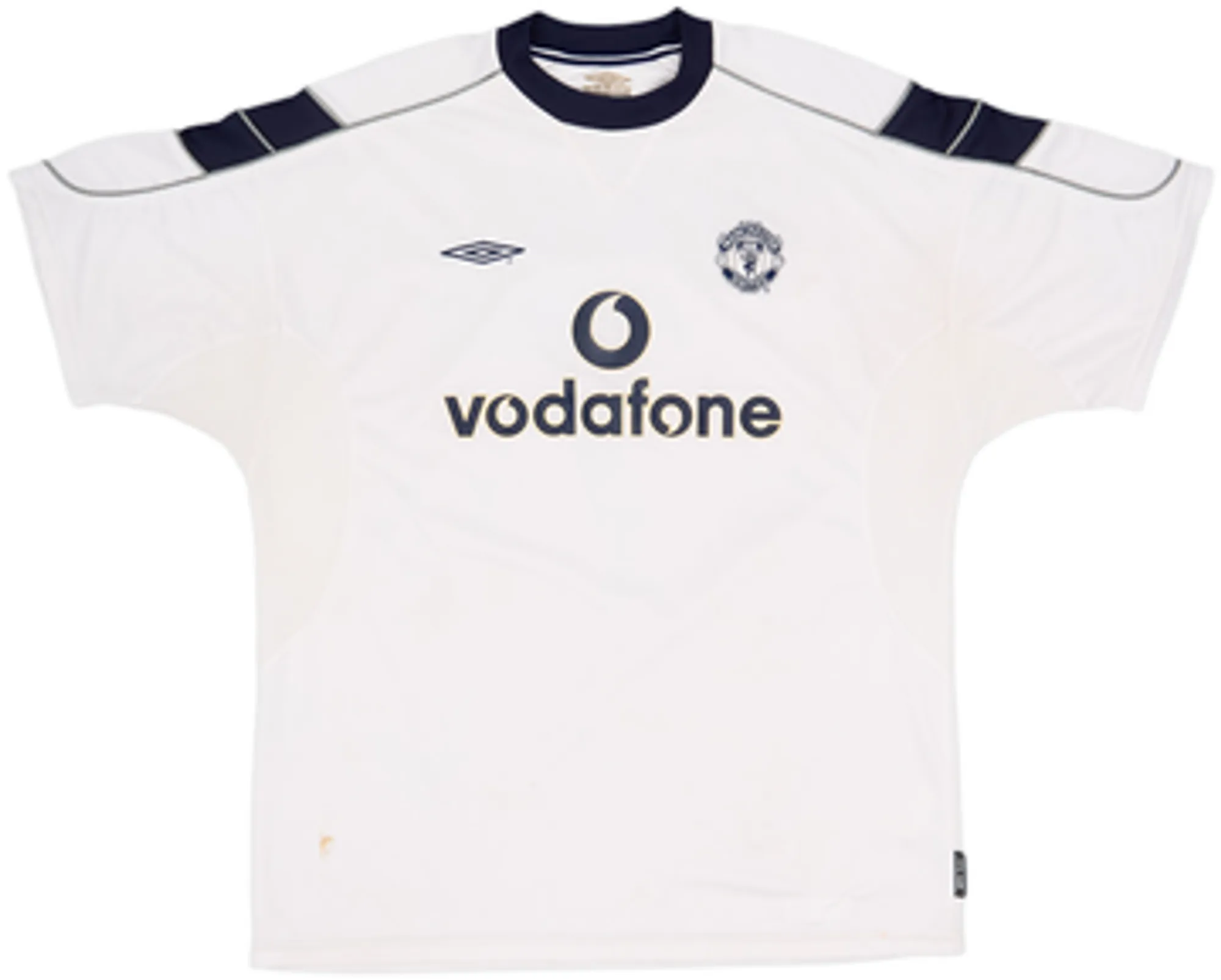 2000-01 Manchester United Away Shirt Beckham #7 - 8/10 - (L)