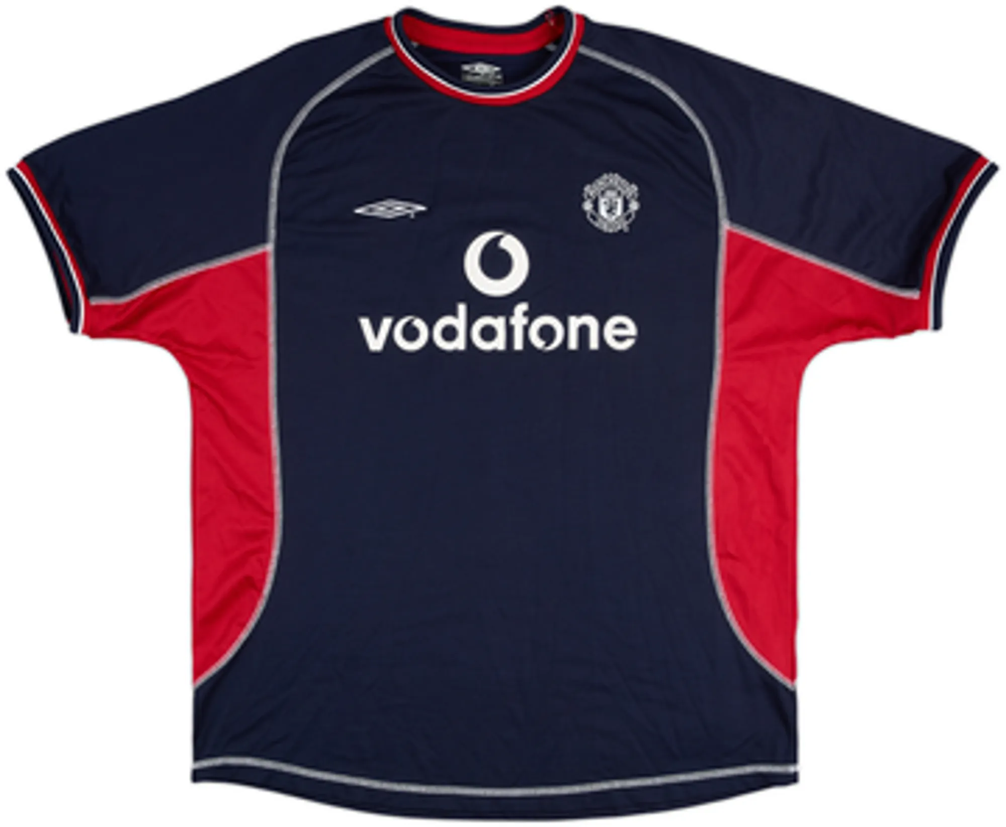 2000-01 Manchester United Third Shirt Beckham #7 - 9/10 - (XL)