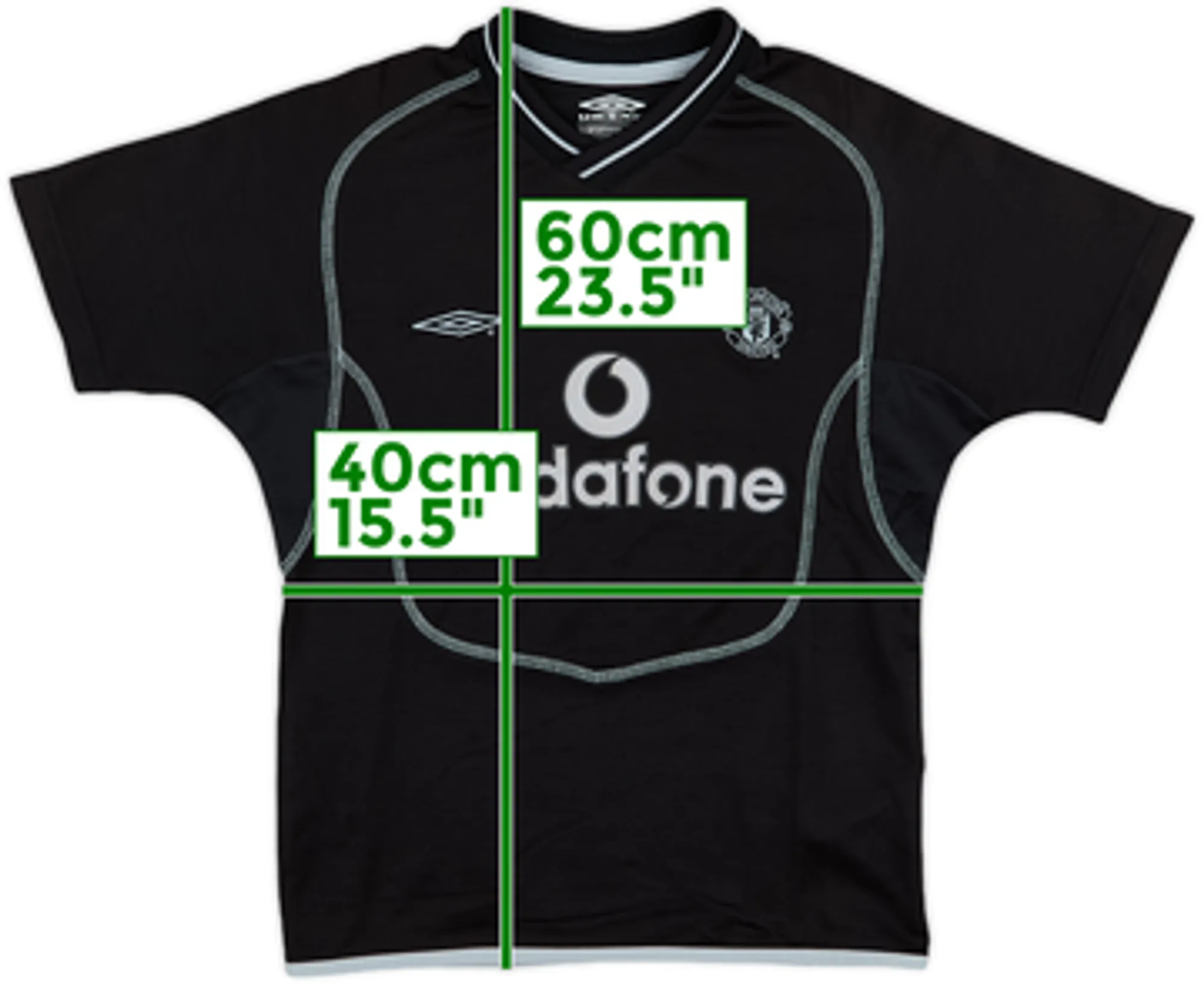 2000-02 Manchester United GK S/S Shirt - 9/10 - (L.Boys)