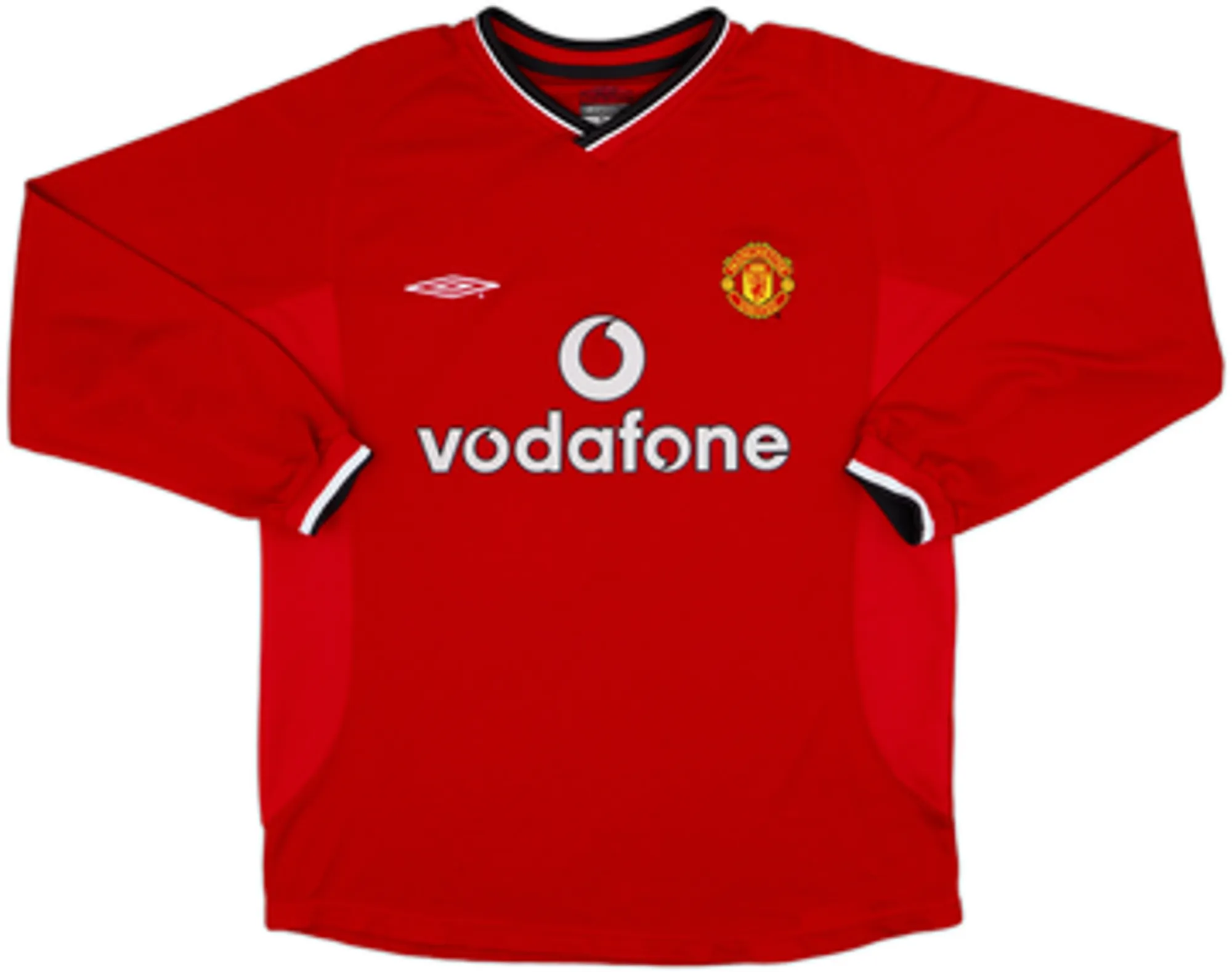 2000-02 Manchester United Home L/S Shirt V.Nistelrooy #10 - 5/10 - (M)