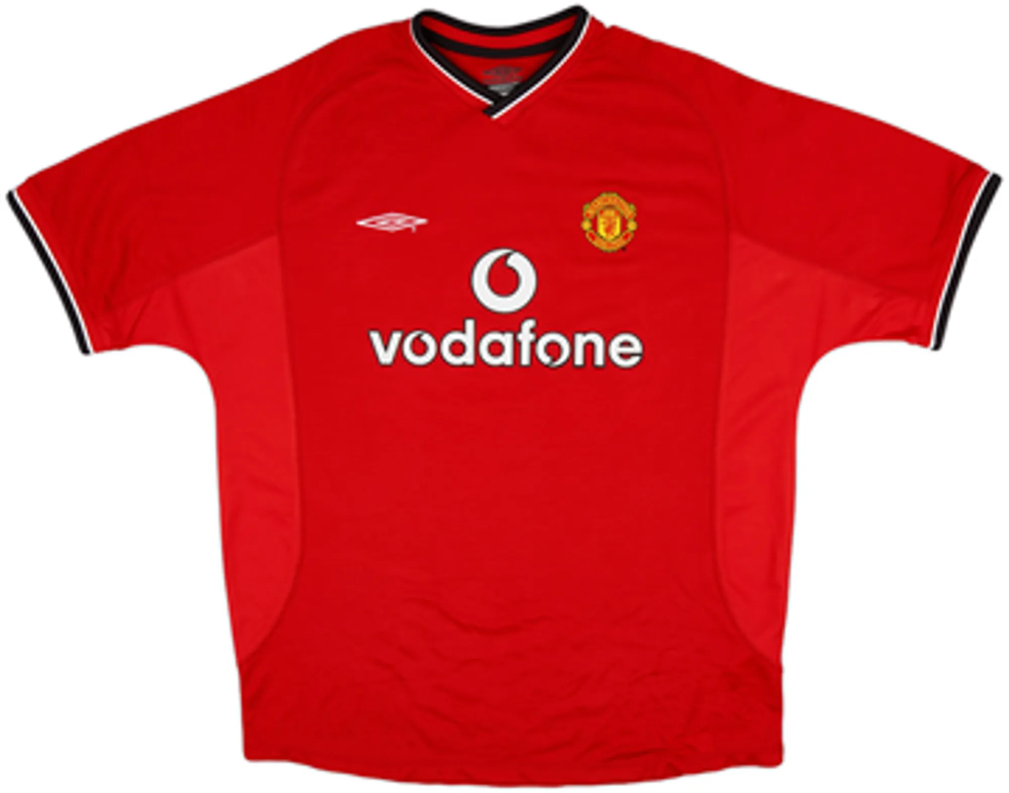 2000-02 Manchester United Home Shirt Blanc #6 - 8/10 - (XL)
