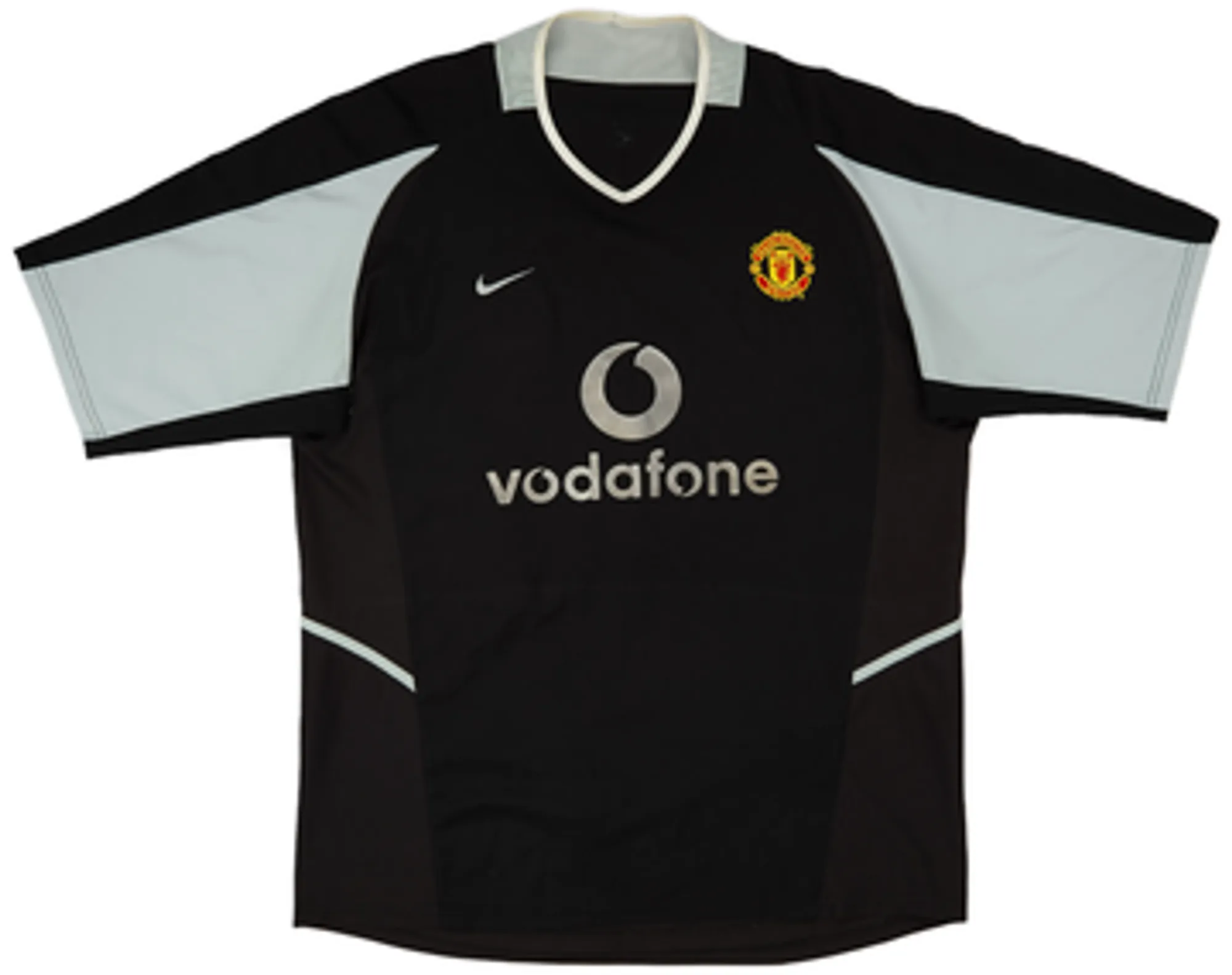 2002-04 Manchester United GK S/S Shirt Barthez #1 - 6/10 - (L)