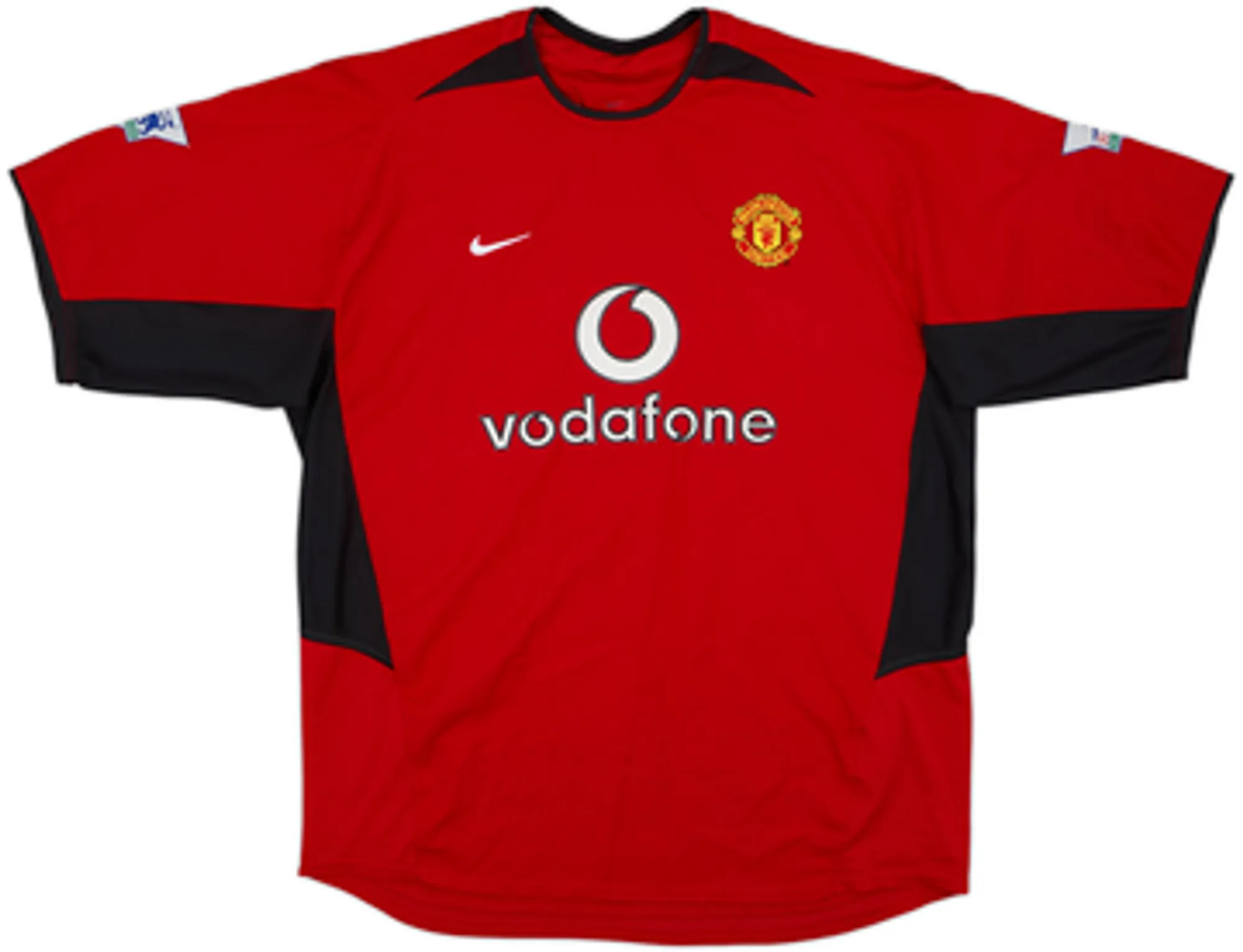 2002-04 Manchester United Home Shirt Beckham #7 - 7/10 - (XL.Boys)