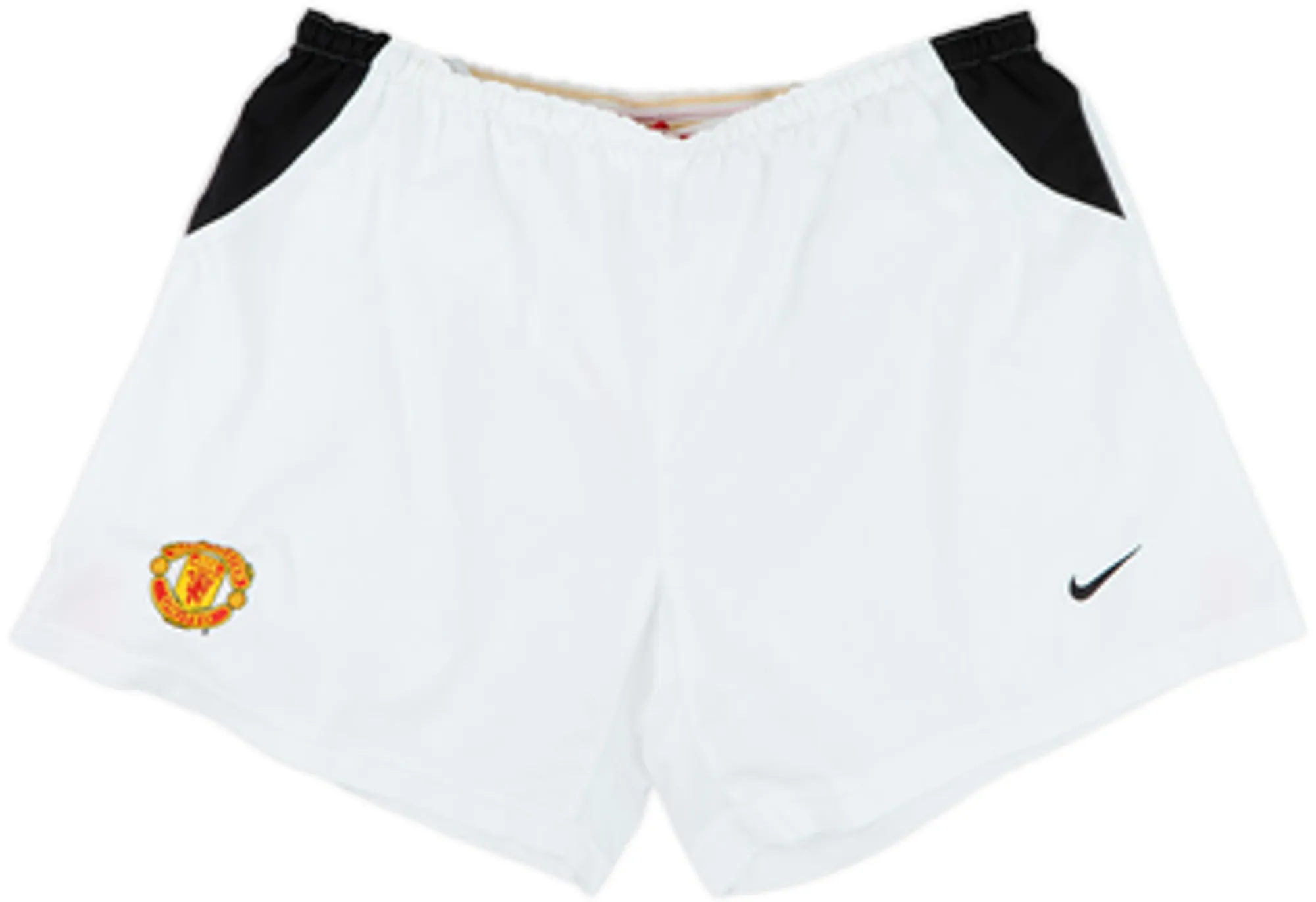 2002-04 Manchester United Home Shorts - 7/10 - (M.Boys)