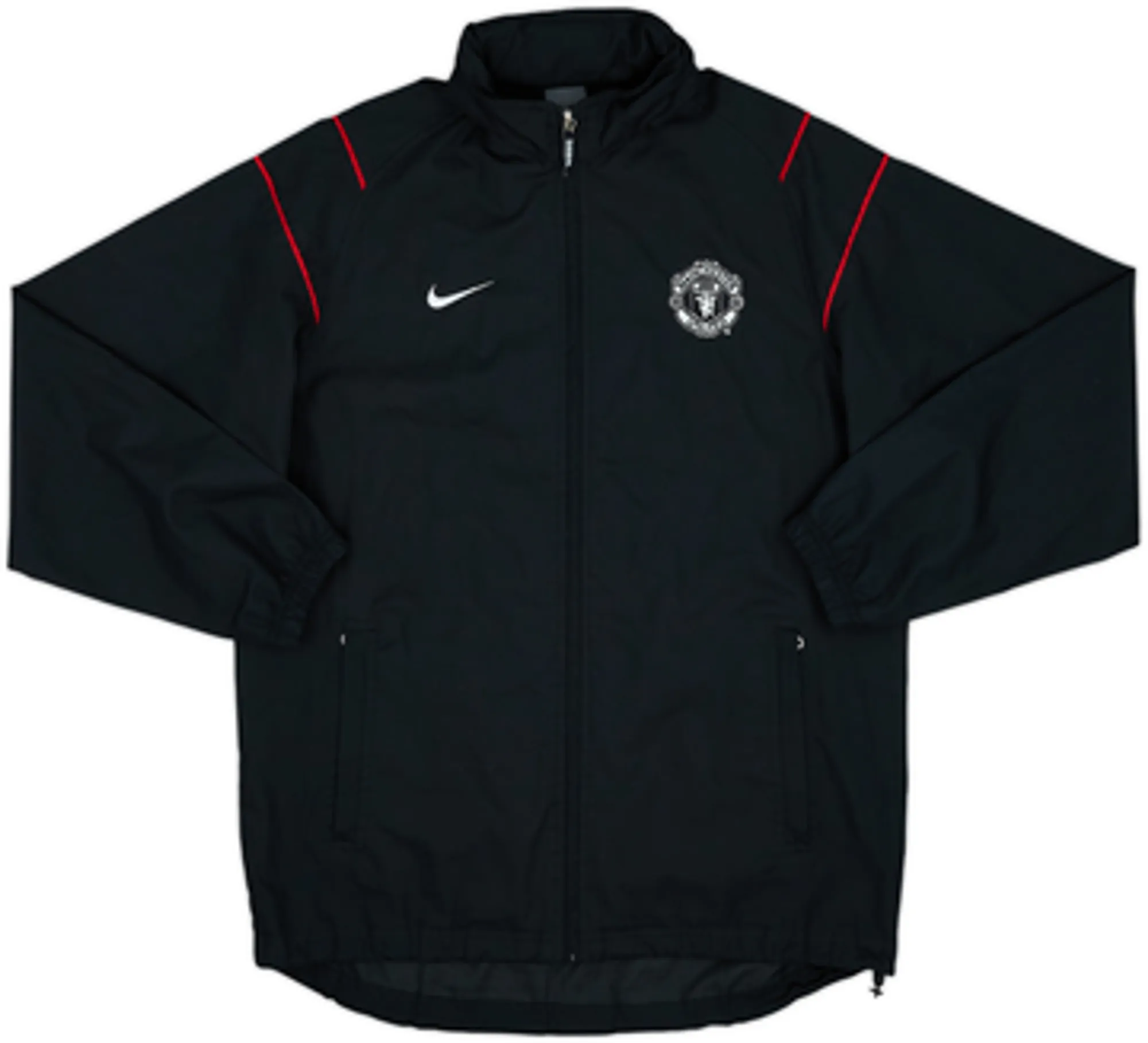 2003-04 Manchester United Nike Hooded Track Jacket - 8/10 - (S)
